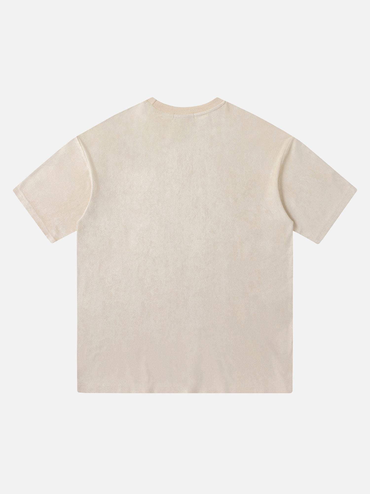 Disguisen Amerikaanse Retro Creatieve Schedel Bloem T-shirt