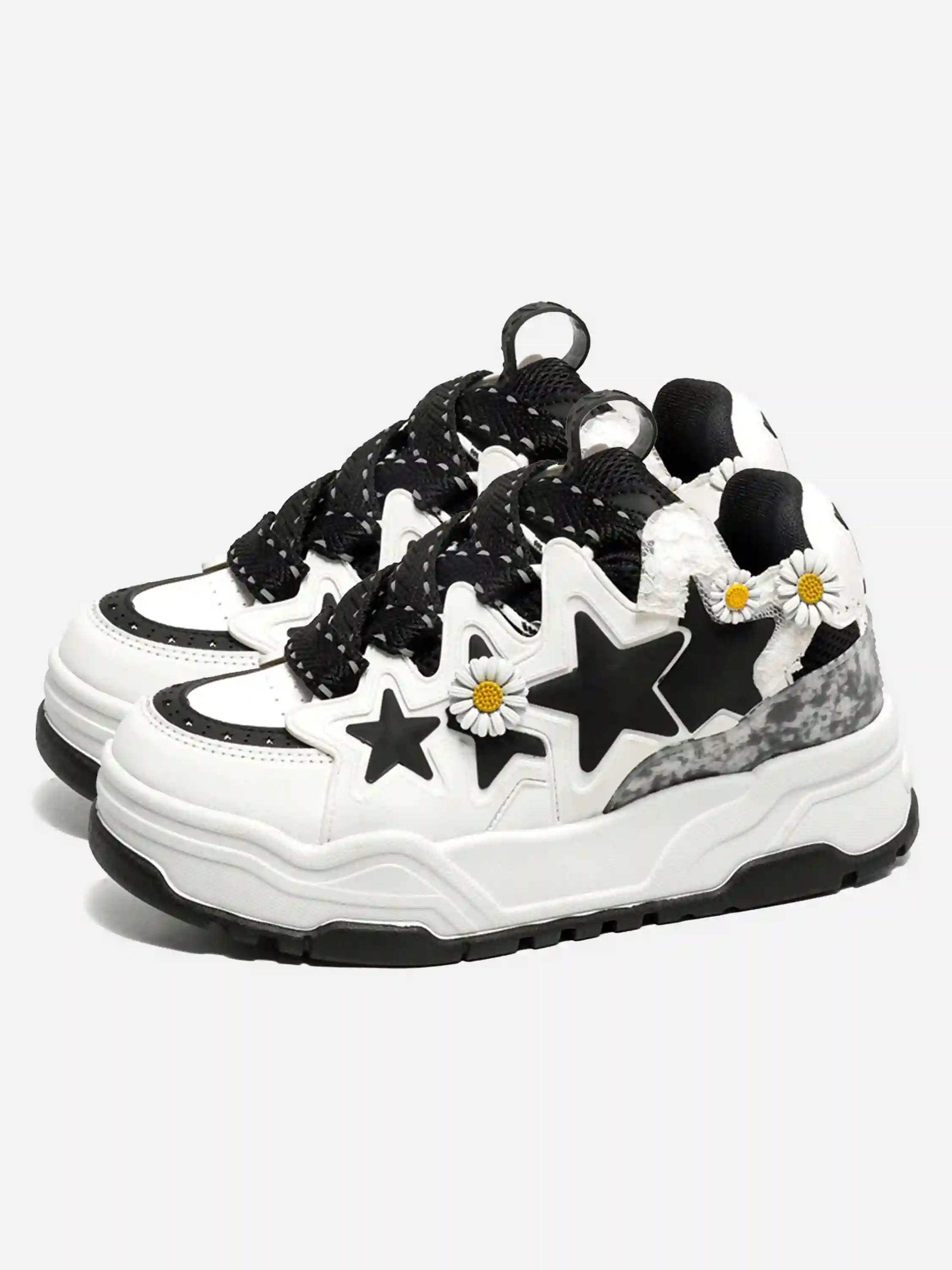 Disguisen Street Daisy Thick-Soled Sneakers