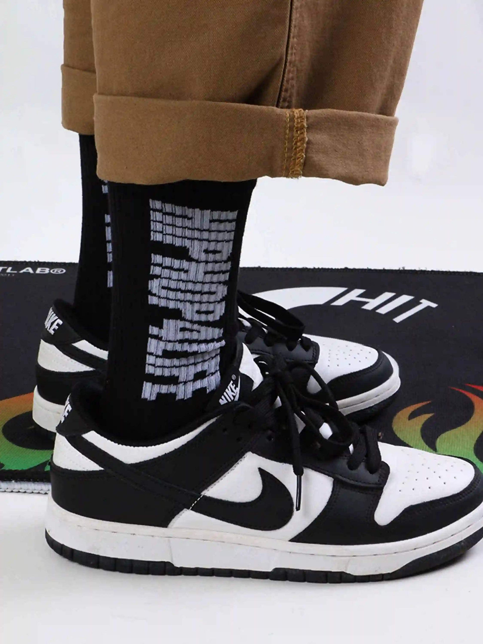 Disguisen Street Hip-Hop Mid-Length Socks