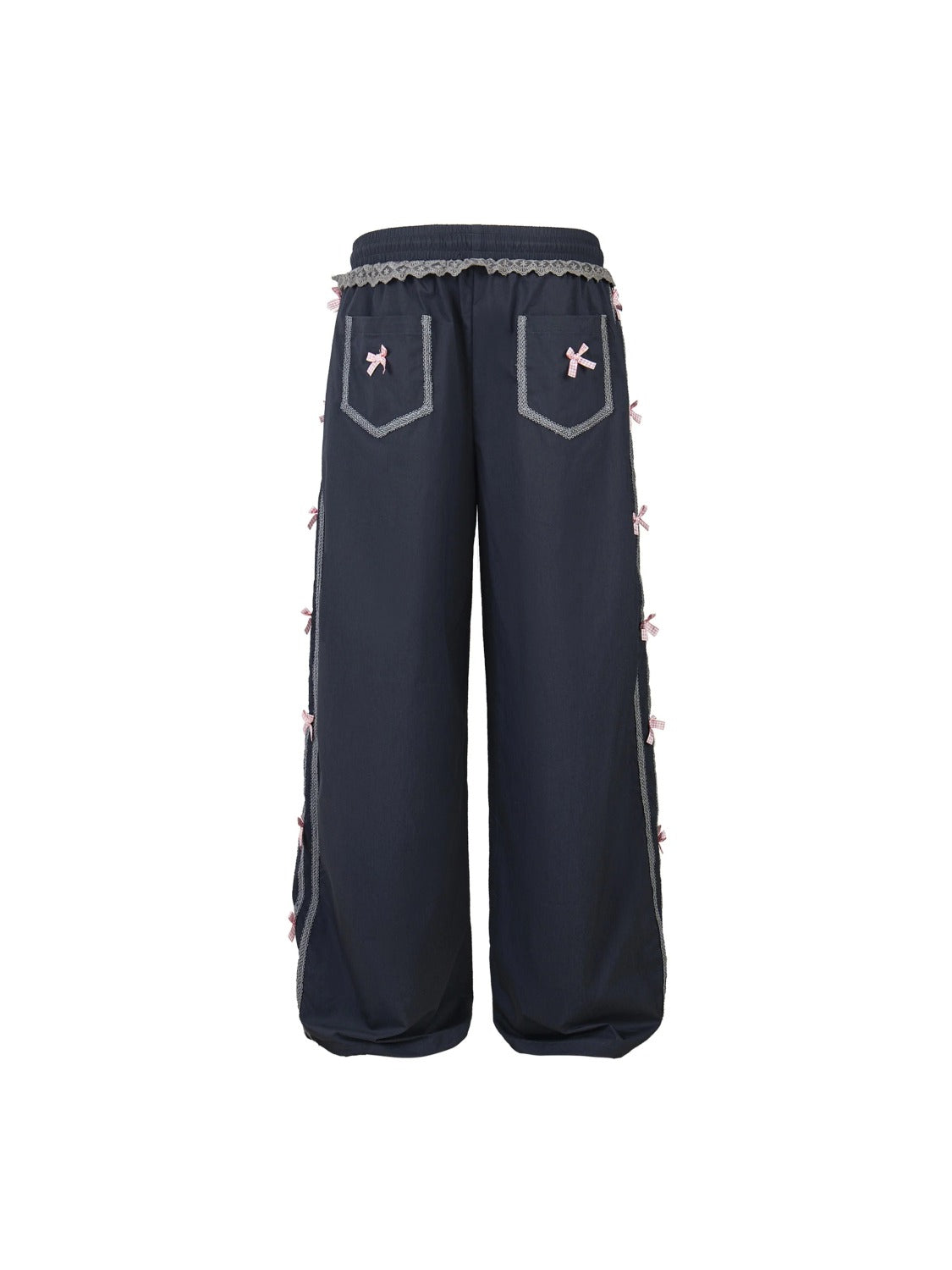 High Street Side Bow Decoration Pant