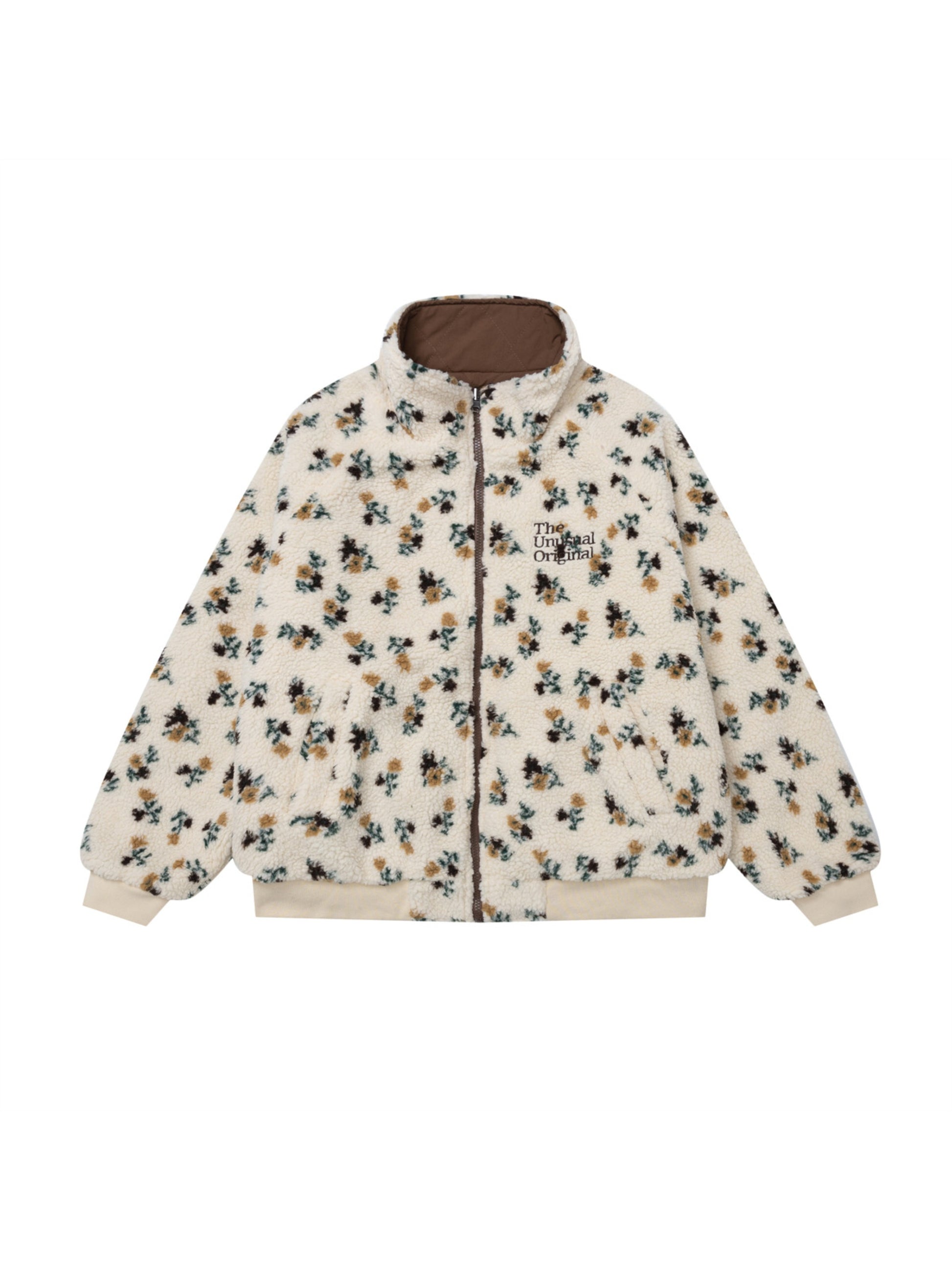 Floral Reversible Fleece Jacket