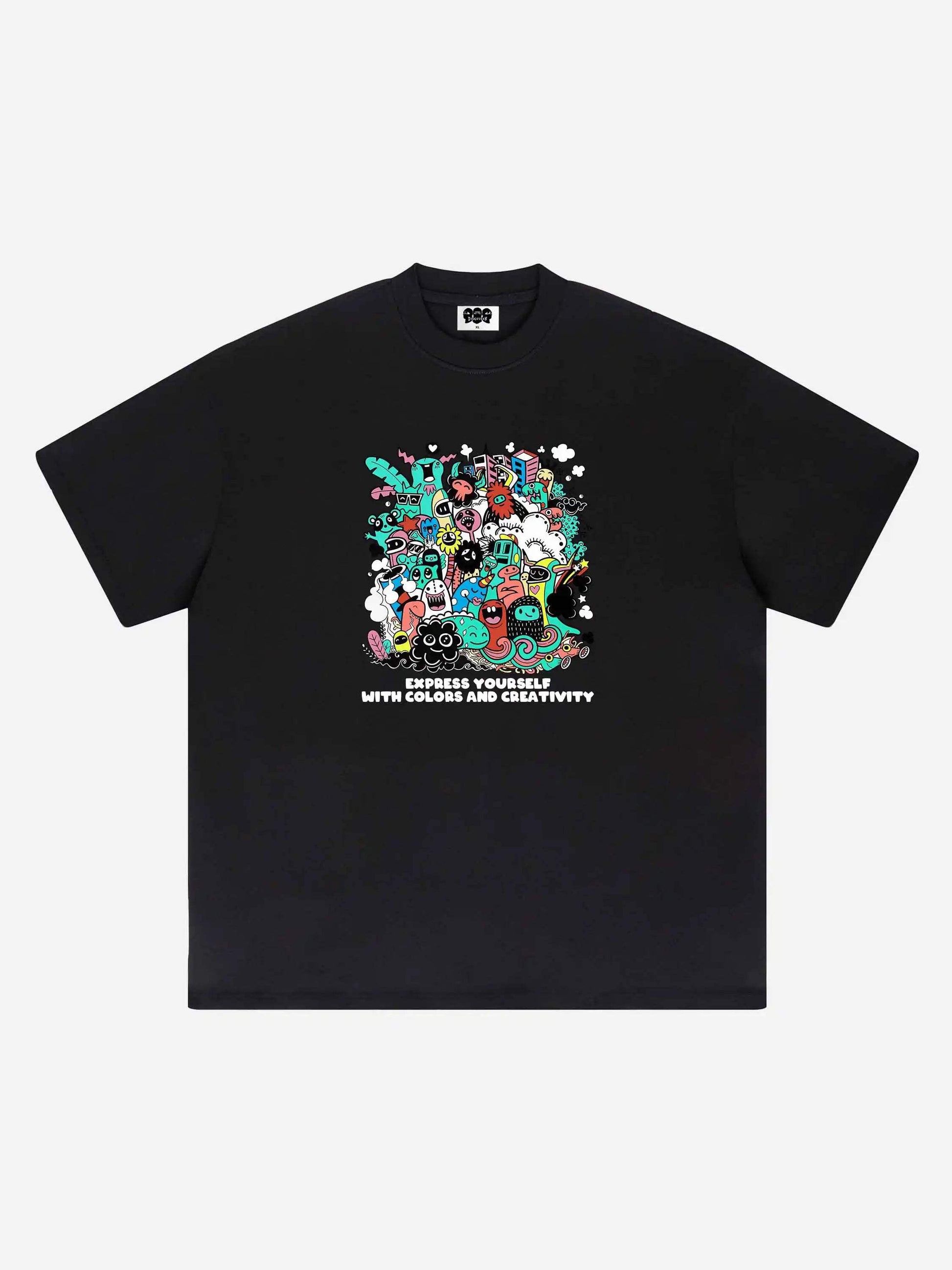 Disguisen Abstract Cartoon T-Shirt