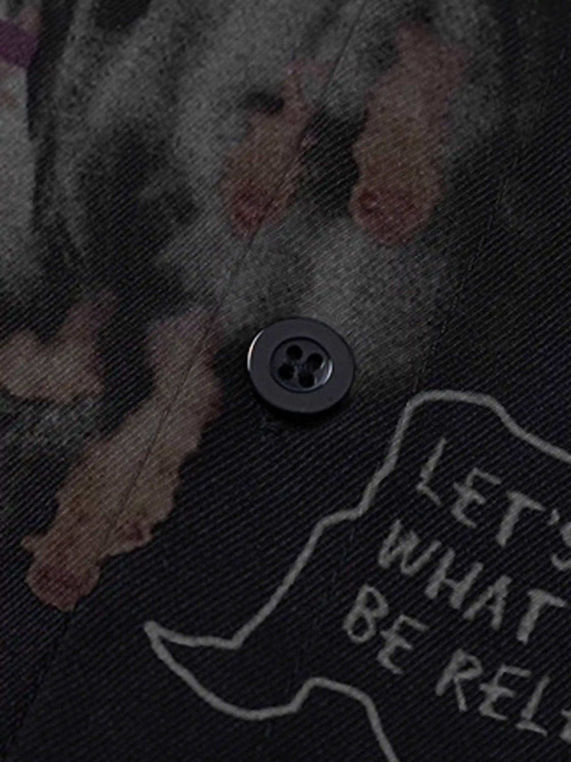 Disguisen Street Style Dark Design Portrait Long Sleeve Shirt