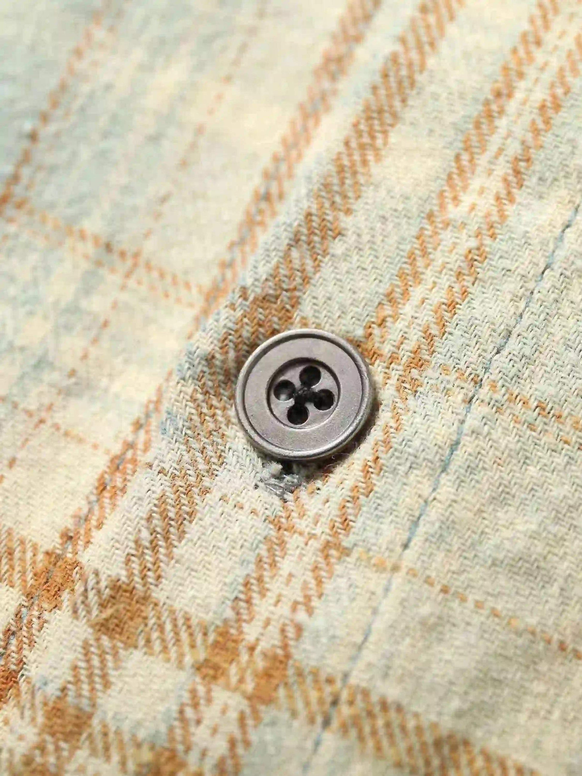 Disguisen Street Style Raw Edge Long Sleeve Shirt