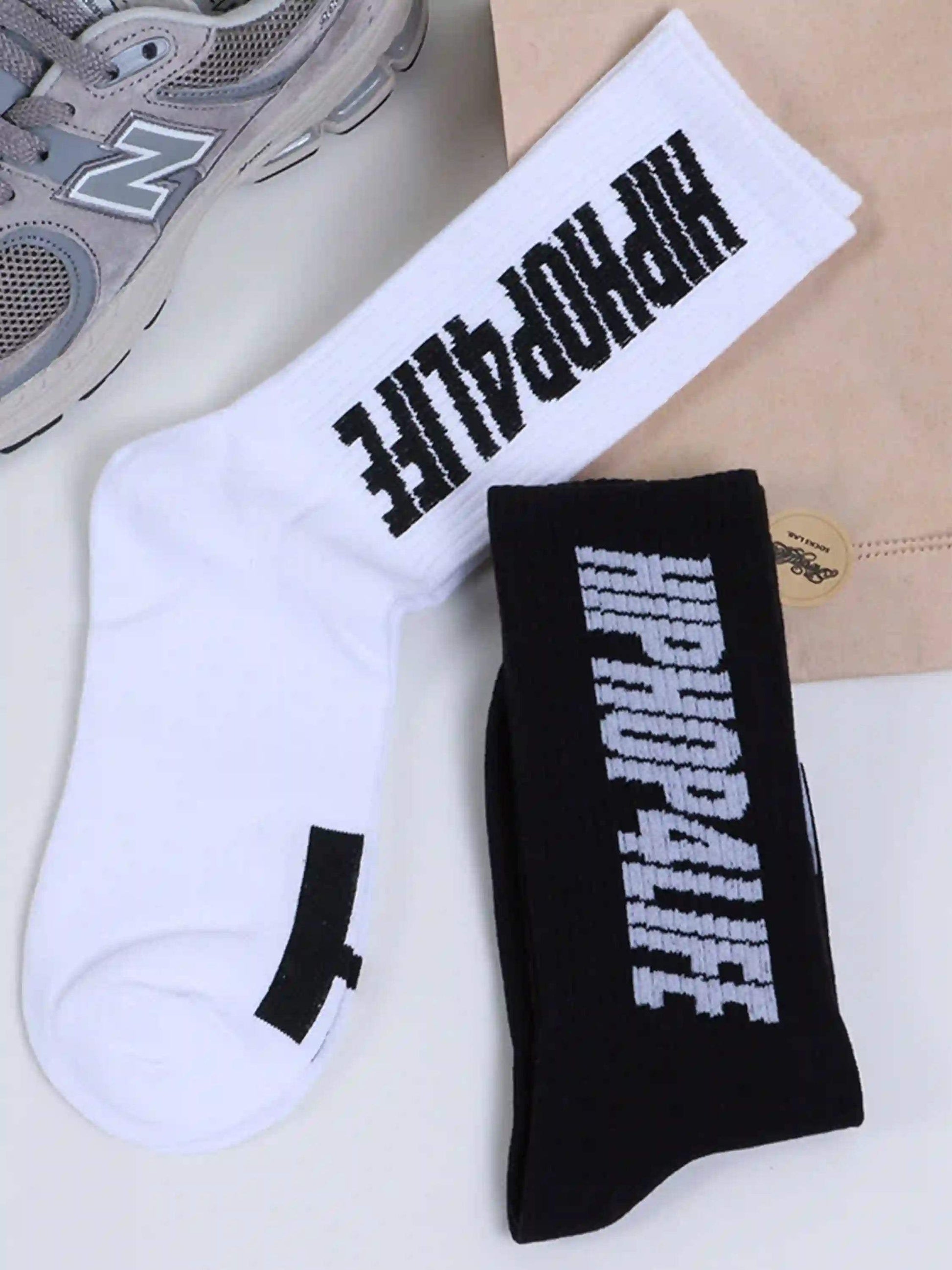 Disguisen Street Hip-Hop Mid-Length Socks