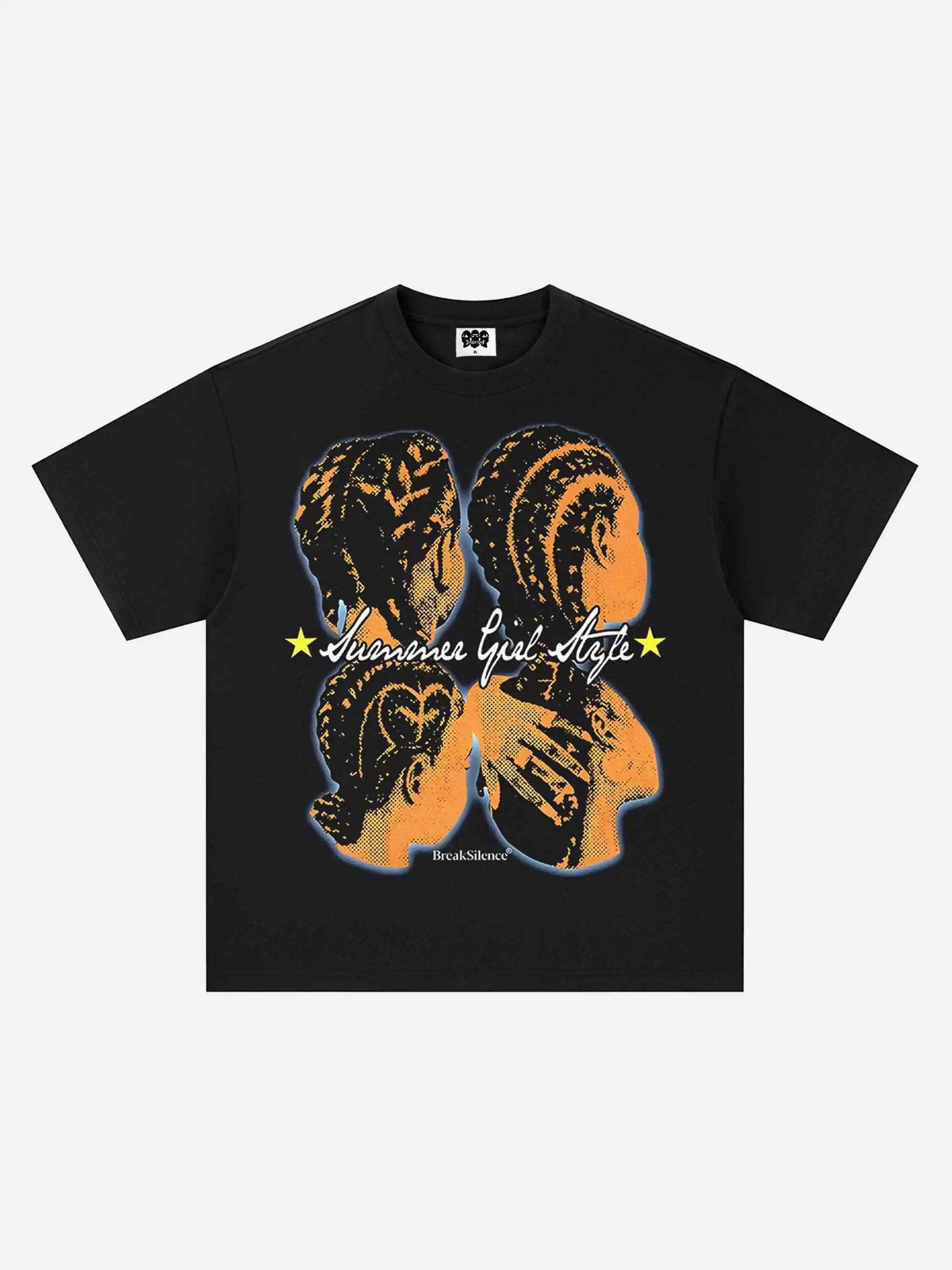 Disguisen Street Hip-Hop Retro T-Shirt