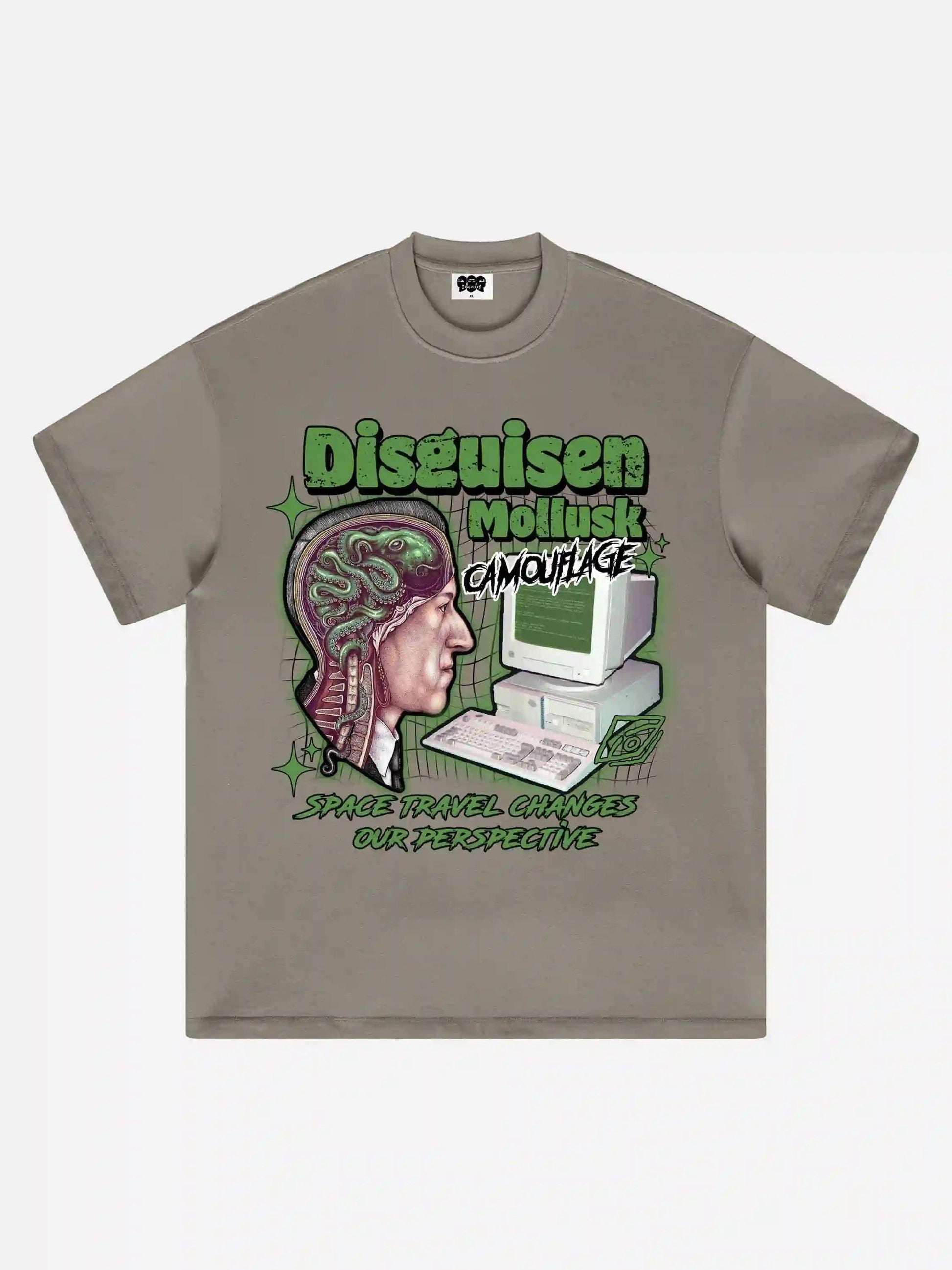 Disguisen Fun Portrait Loose T-Shirt