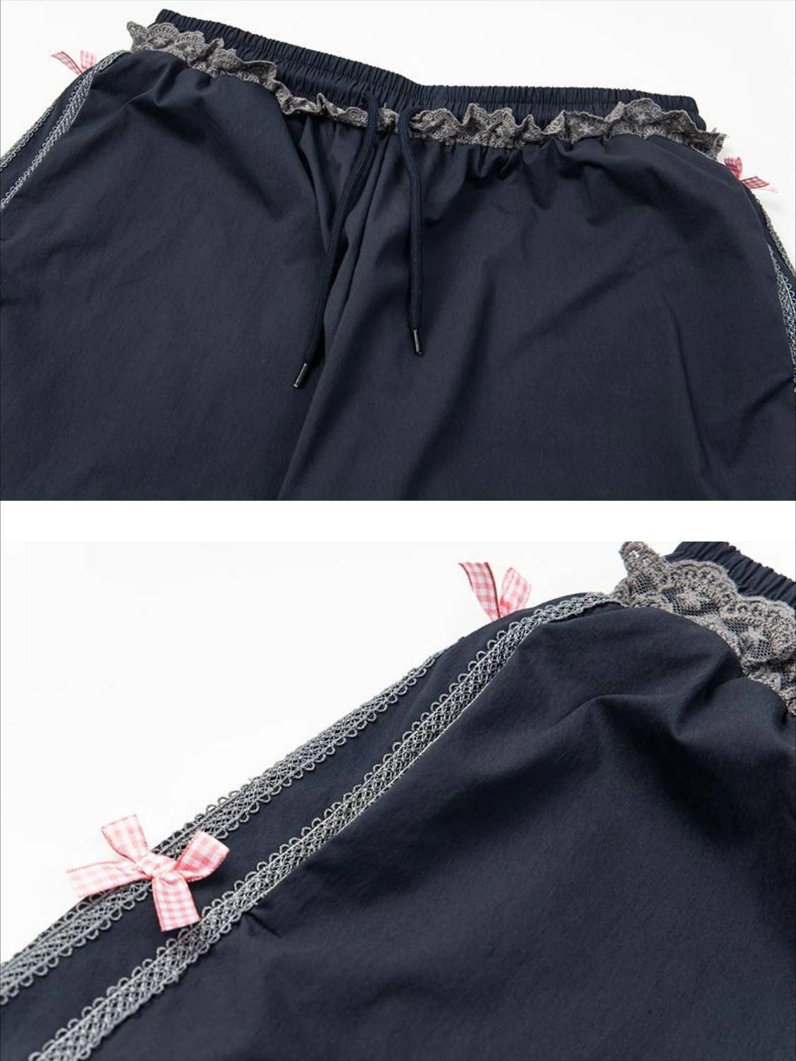 High Street Side Bow Decoration Pant