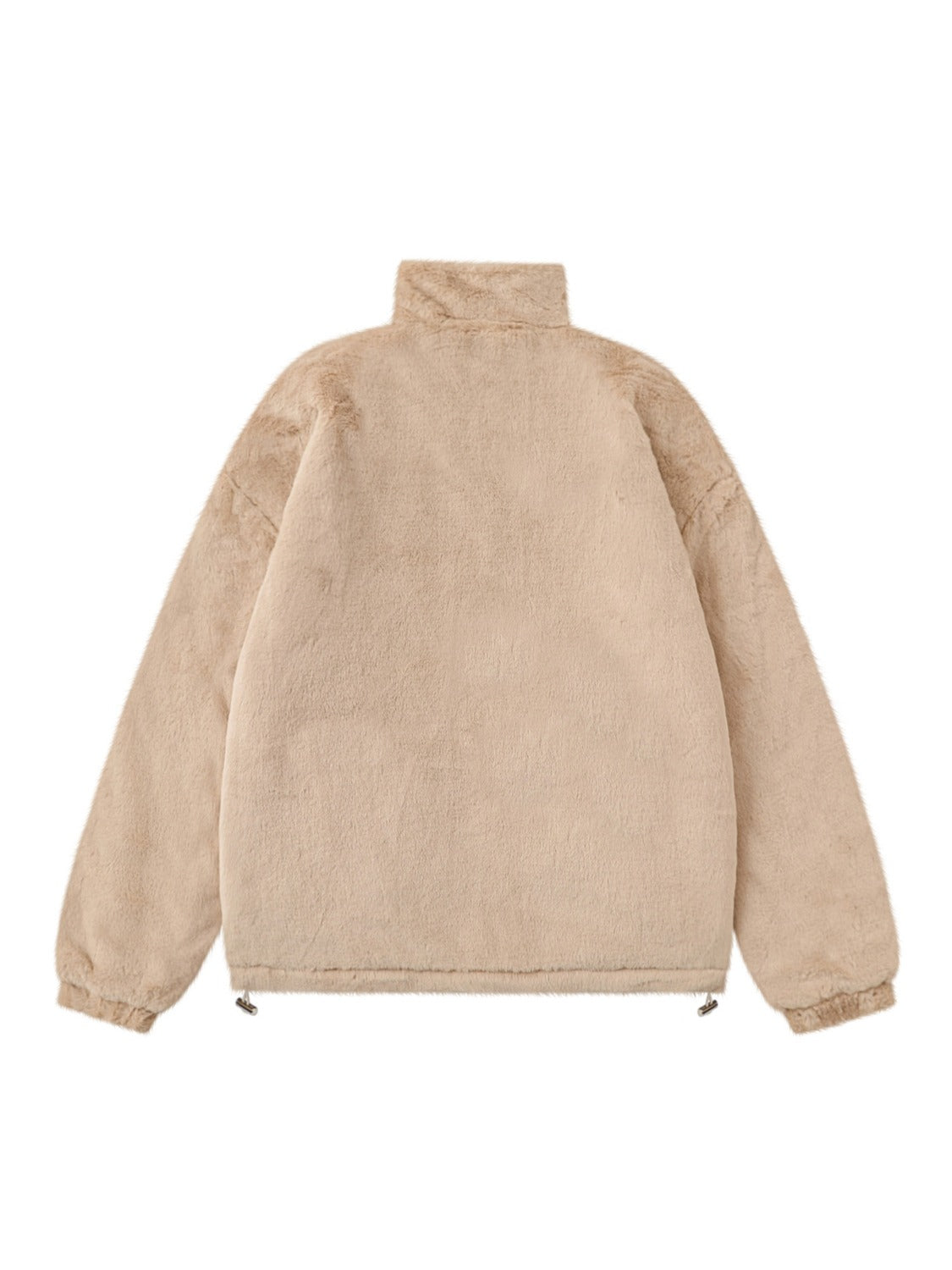 Kitten Stand Collar Sherpa Jacket