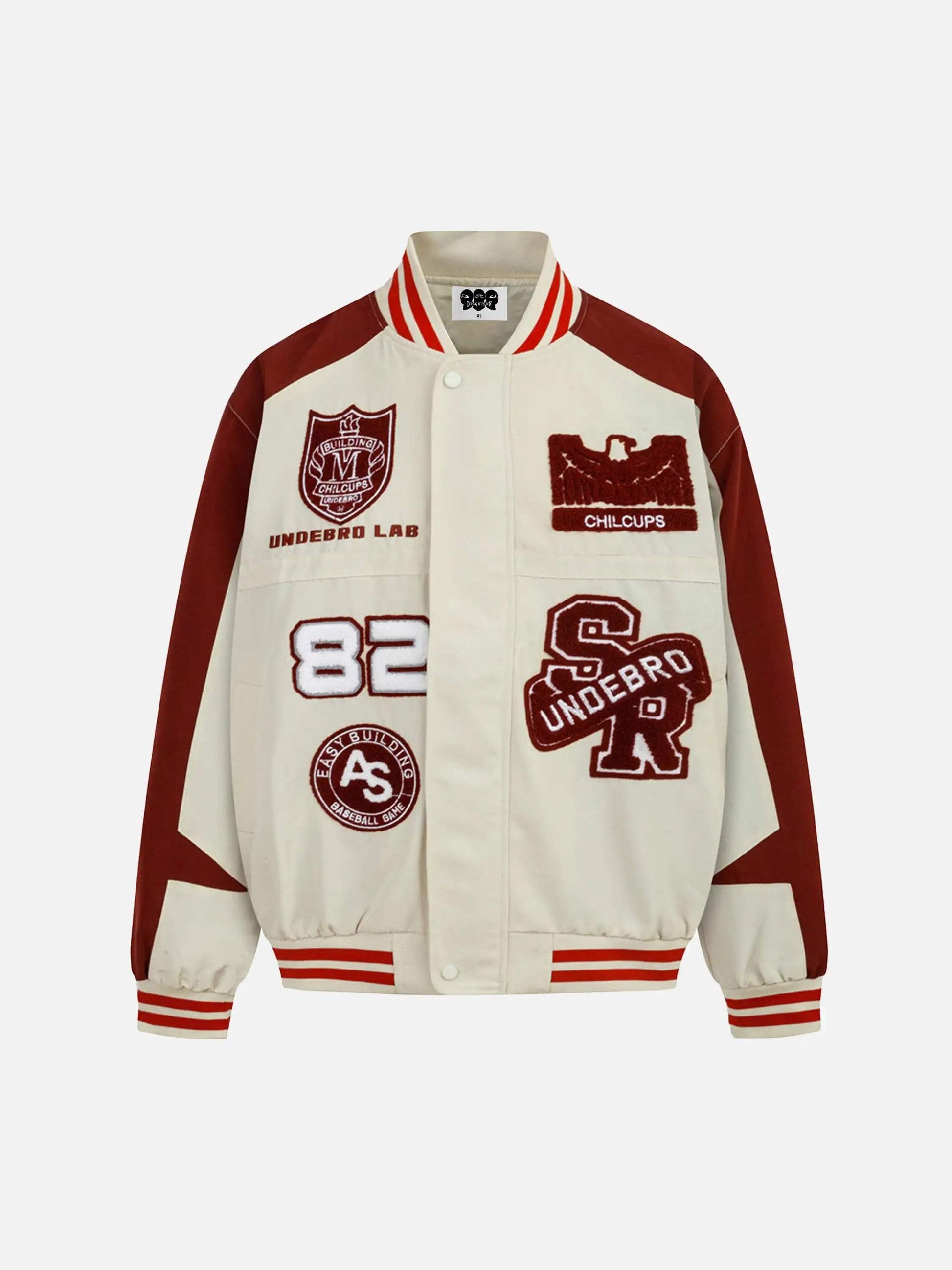Disguisen American Hip-Hop Campus Baseball Jacket