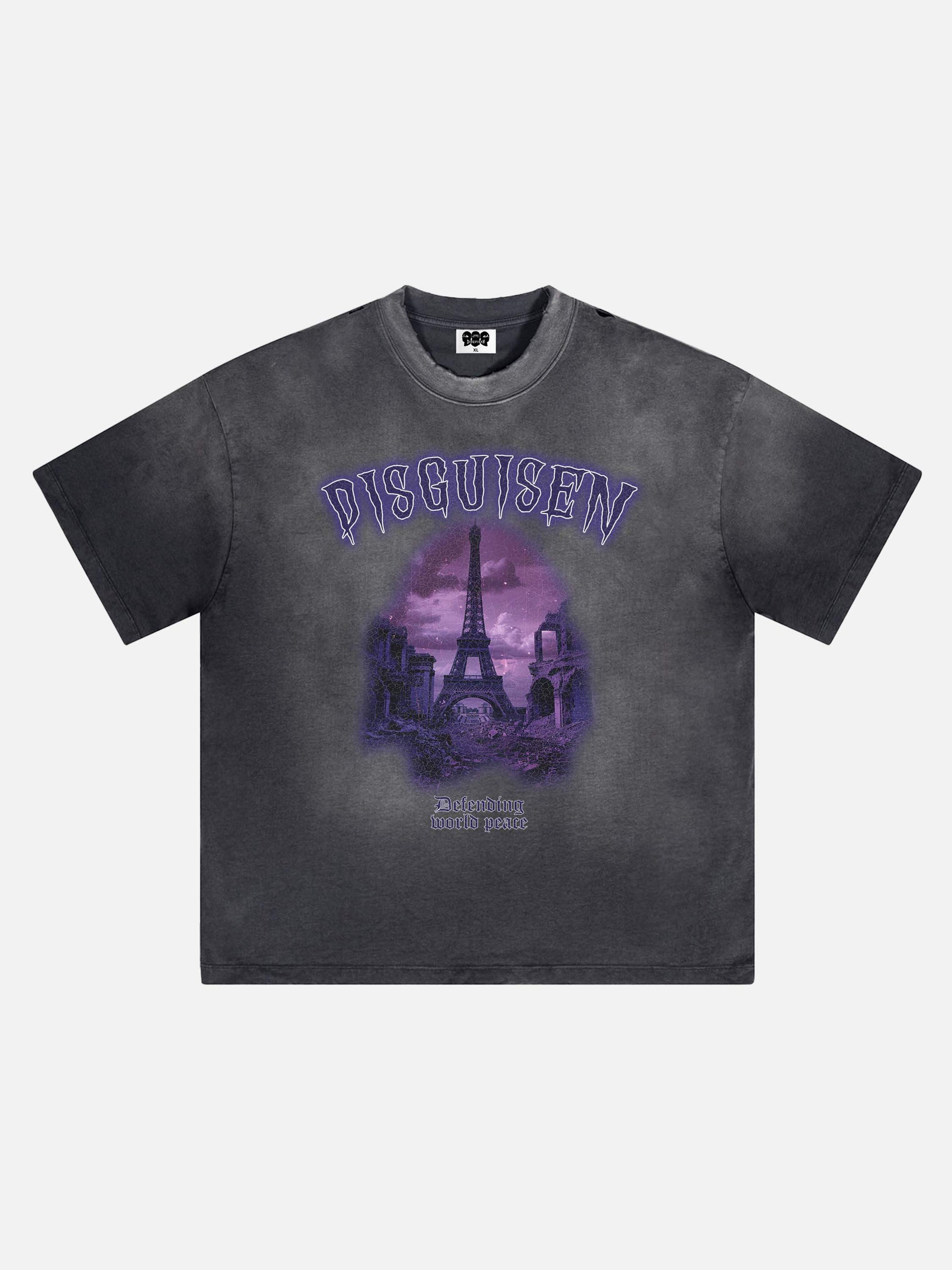 Disguisen Vintage Eiffel Tower T-Shirt