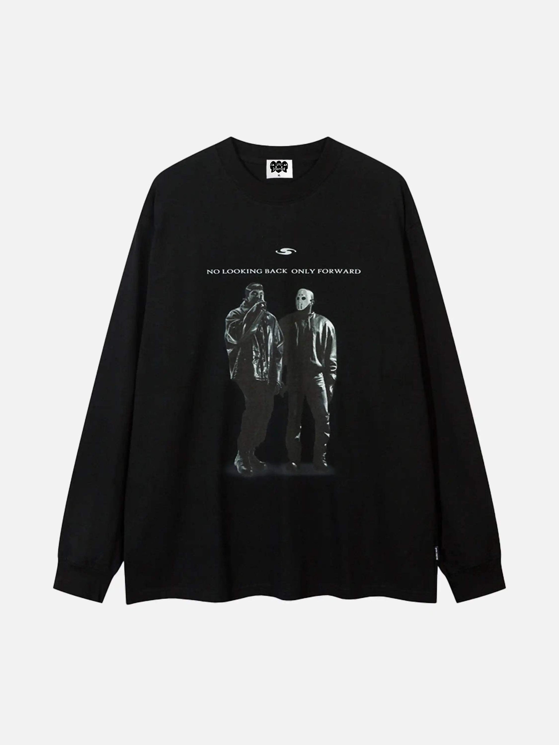 Disguisen Hip Hop Cotton Long Sleeve T-Shirt