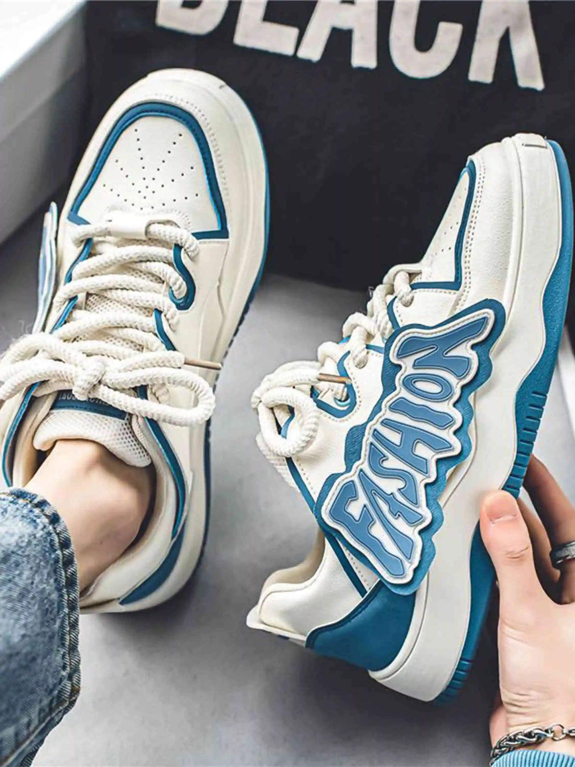 Disguisen Street Rag Contrast Color Casual Shoes