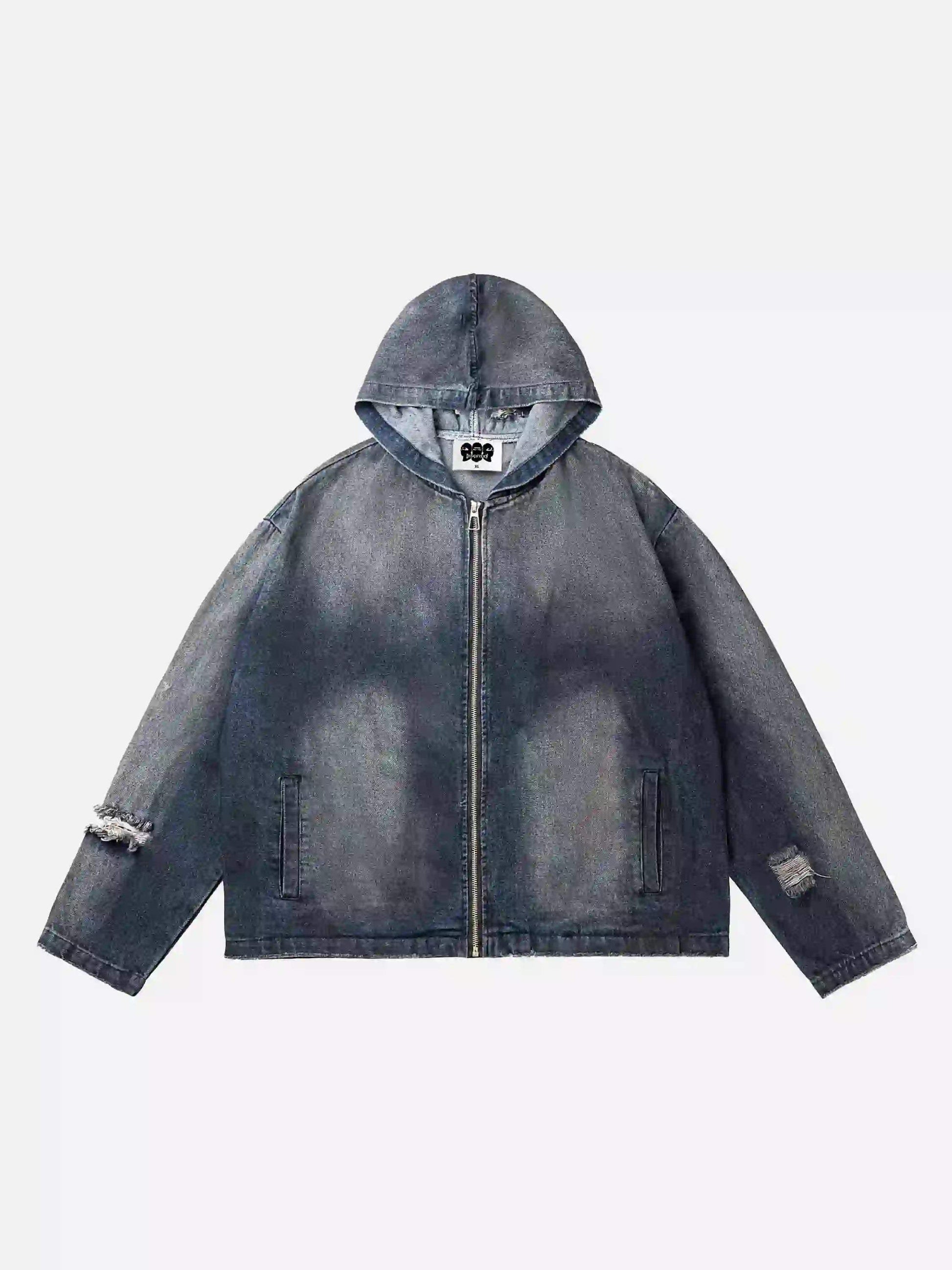 Disguisen American Street Style Retro Hoodie
