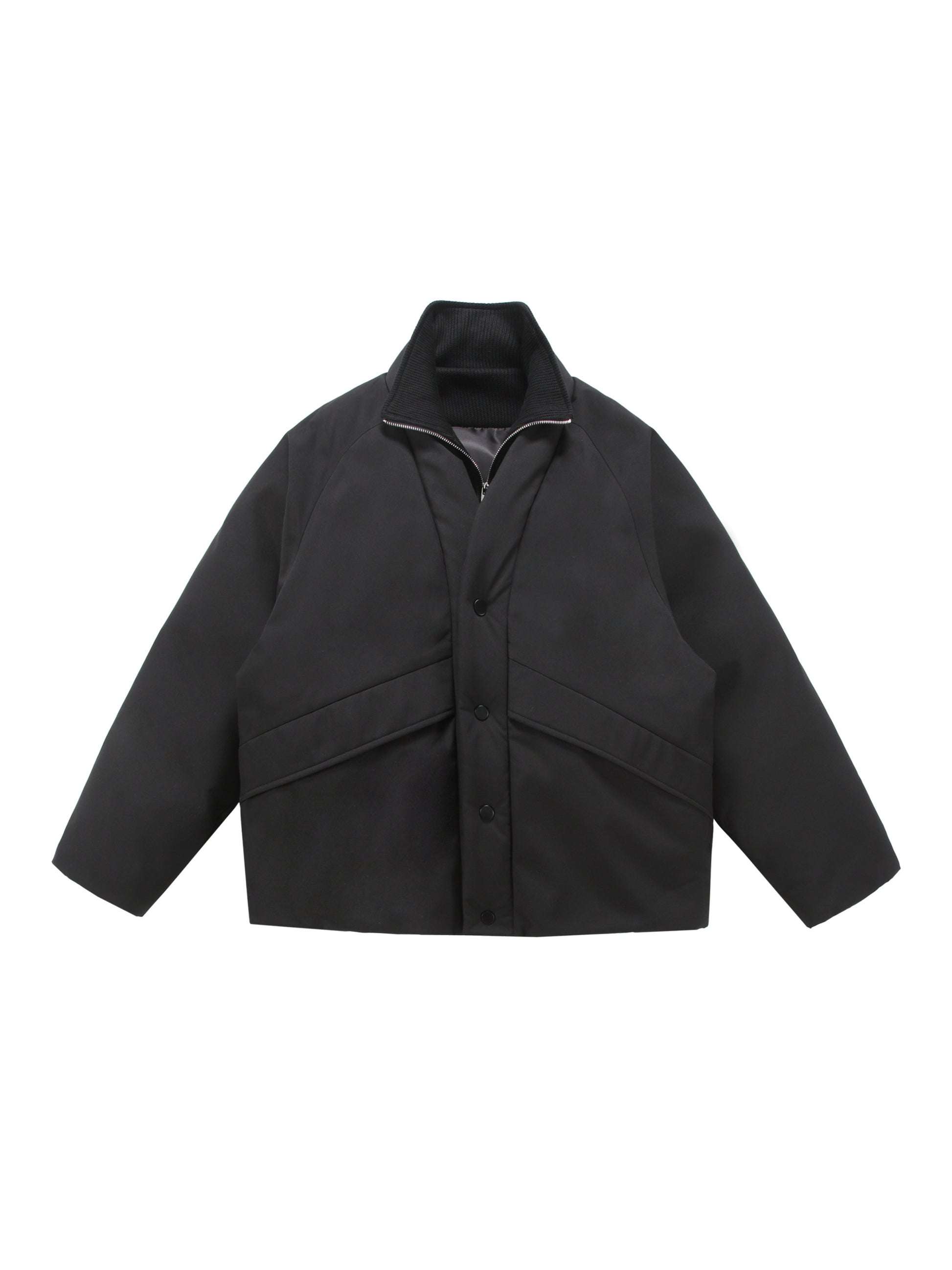 Vinatge Fake Two-Piece Seamless Stitching Coat
