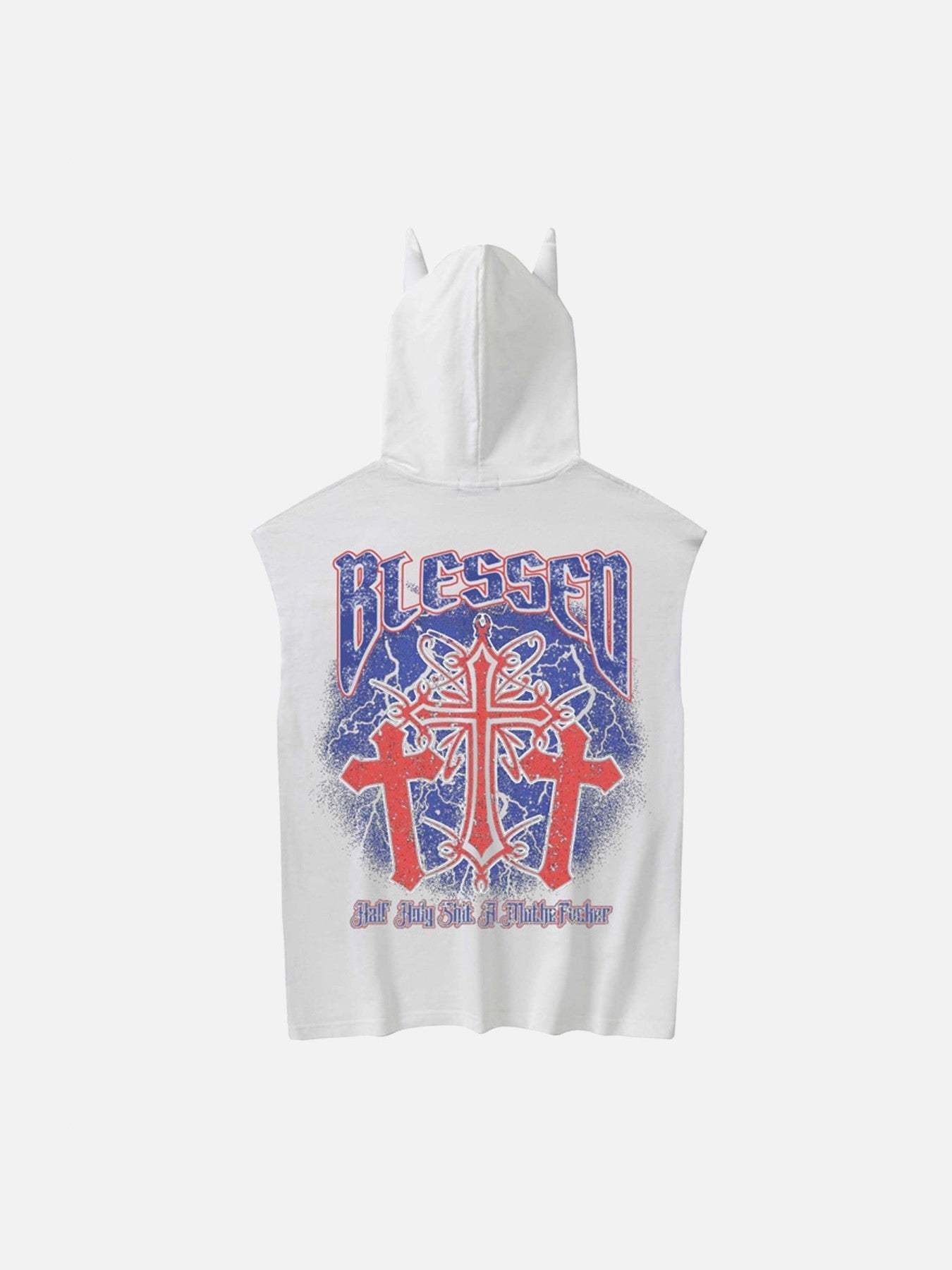 Disguisen Washed Hooded Cotton Undershirt