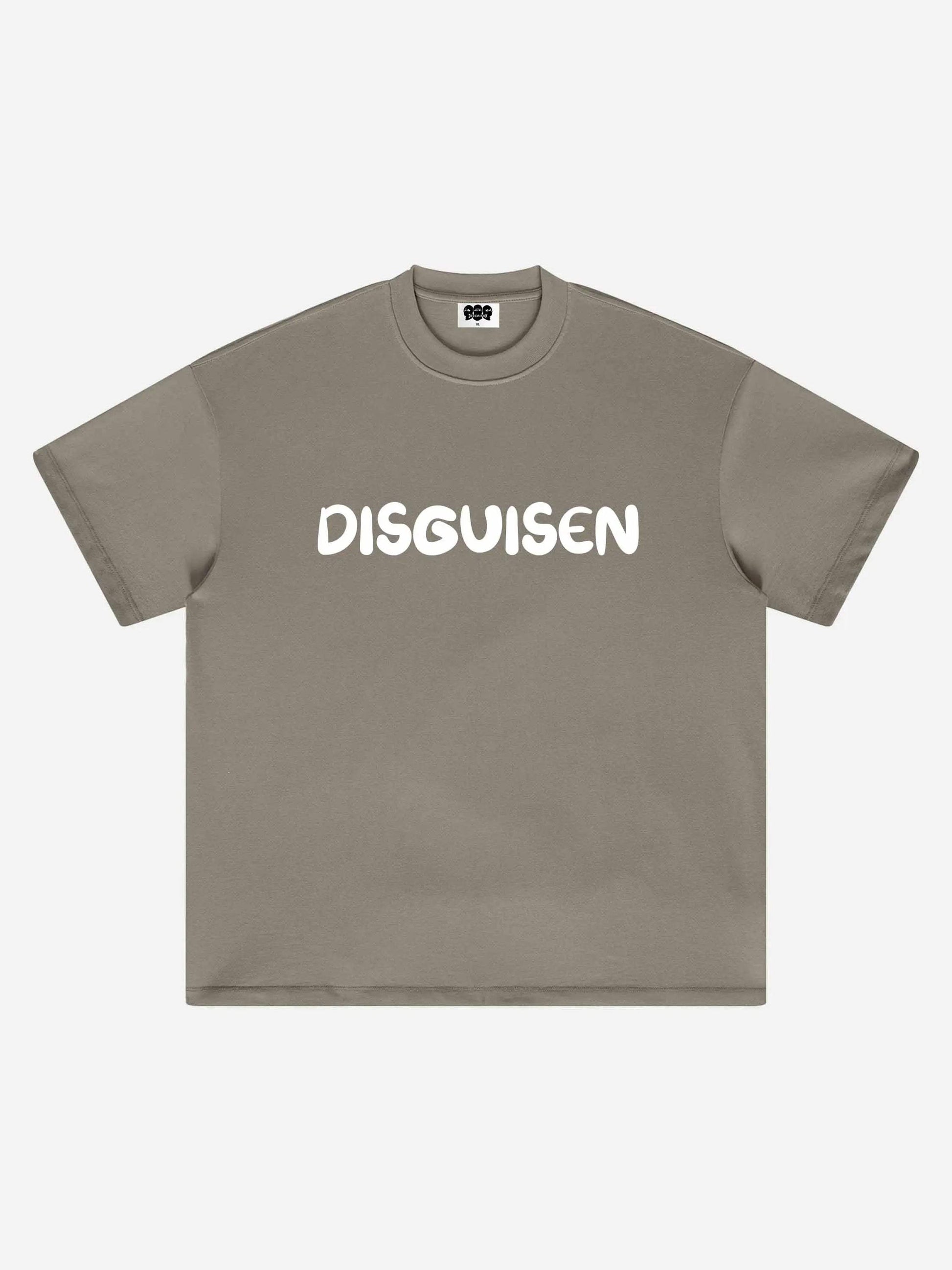 Disguisen Funny Cat Loose T-Shirt