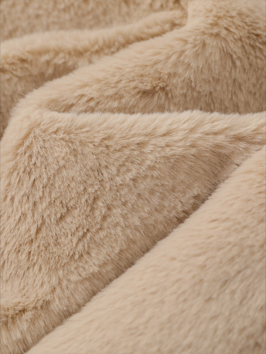 Kitten Stand Collar Sherpa Jacket