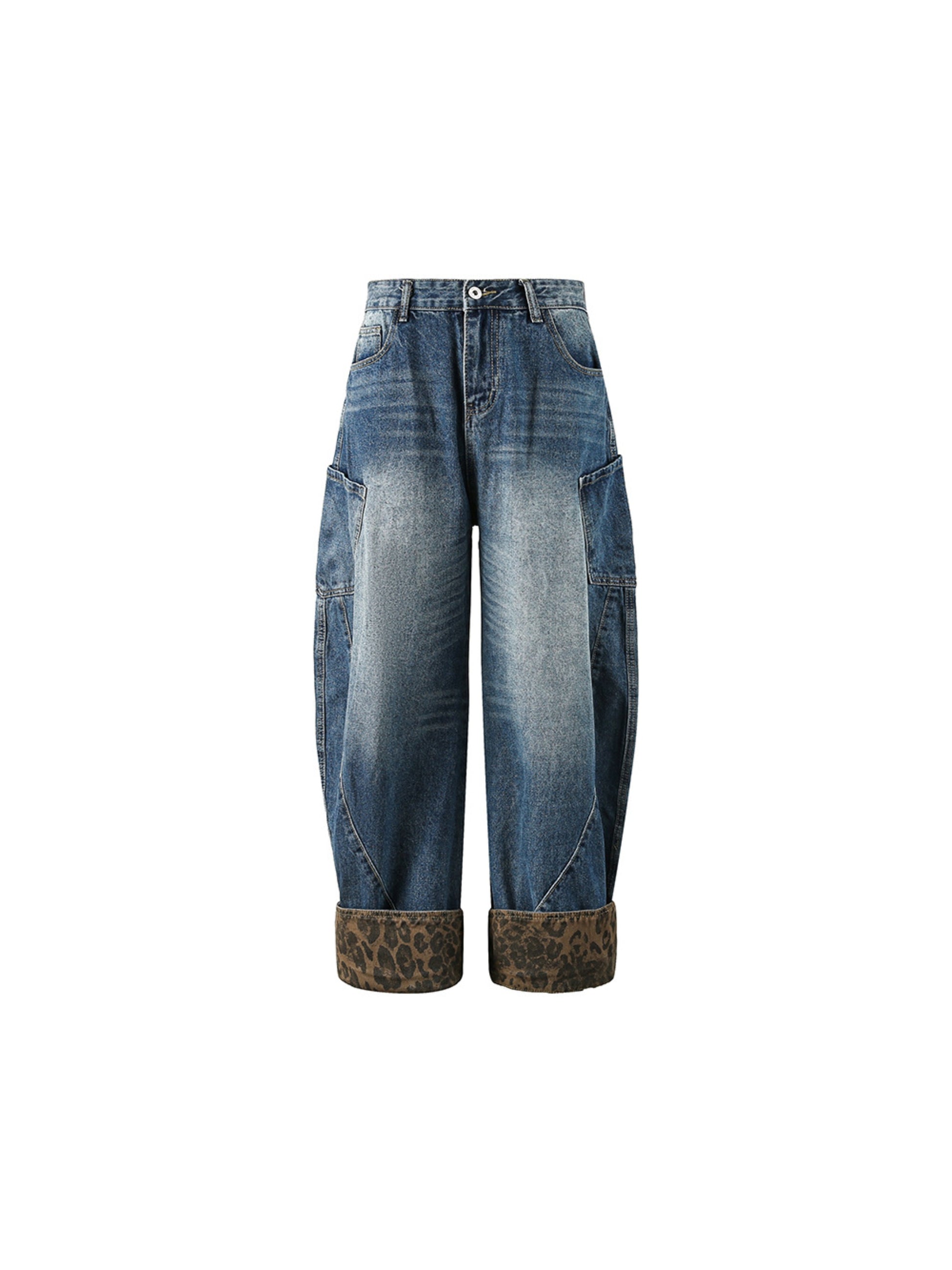 Vintage Leopard Jeans