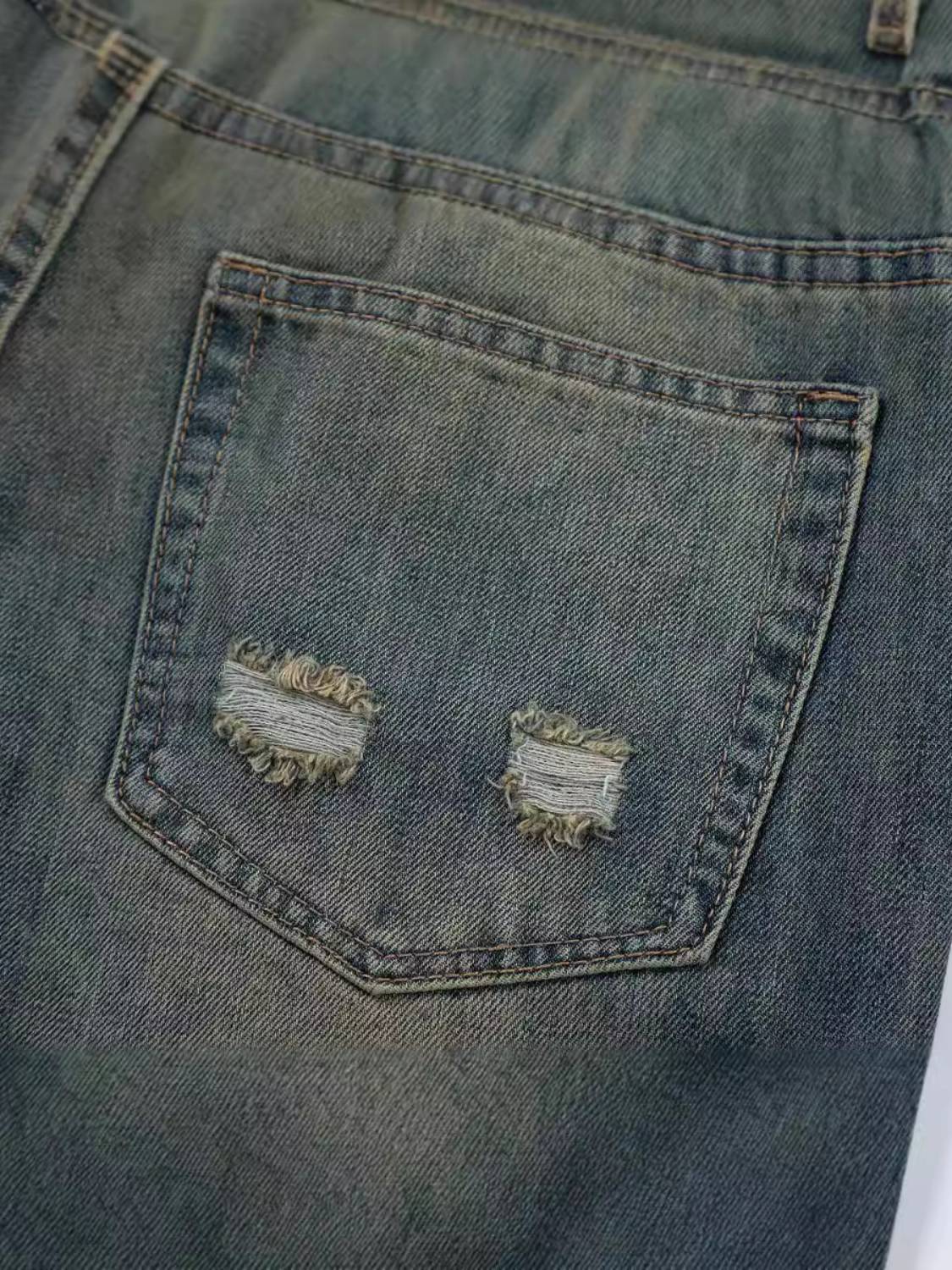 Icon Graffiti Print Jeans