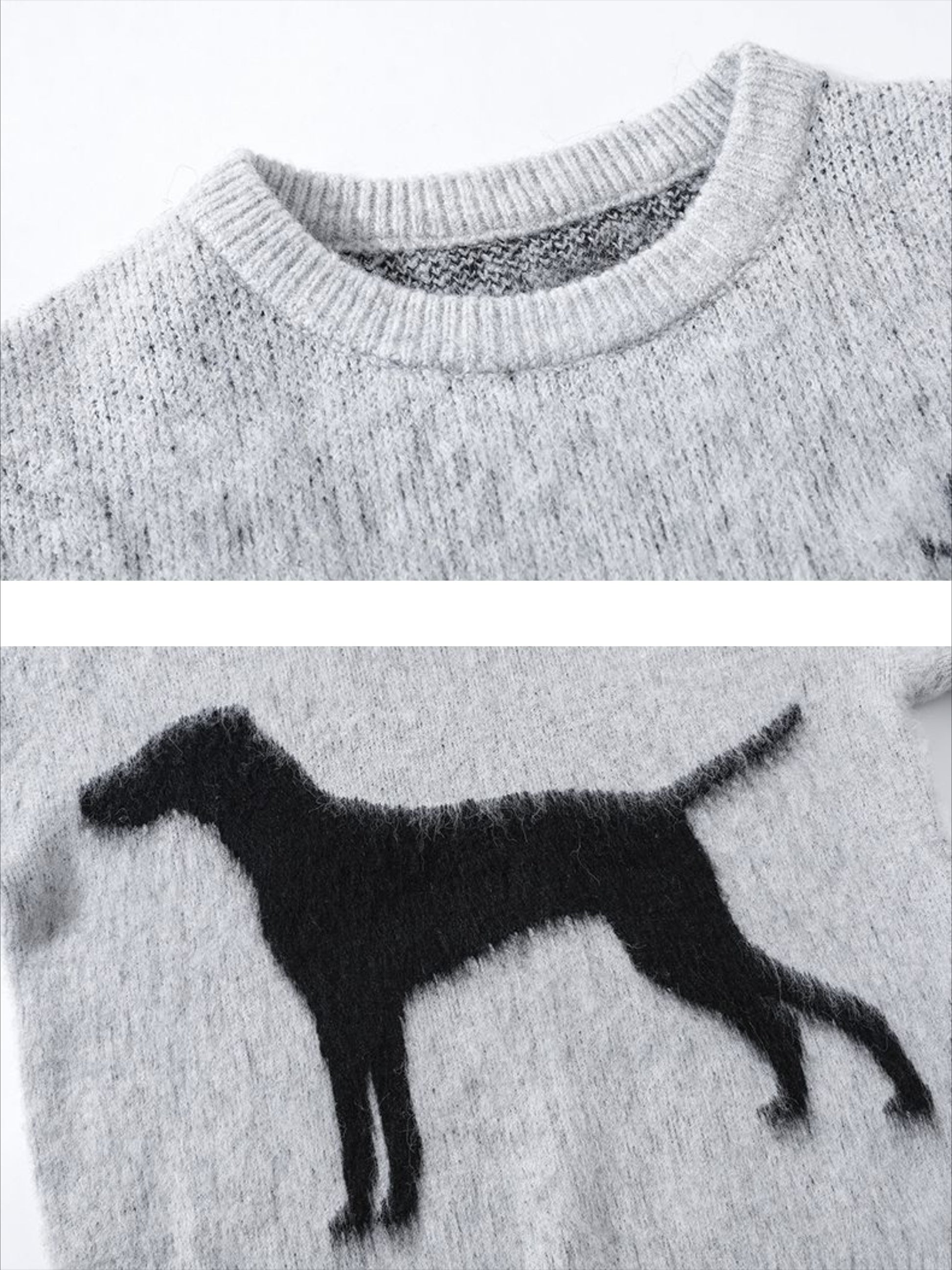 Hound Crew Neck Sweater