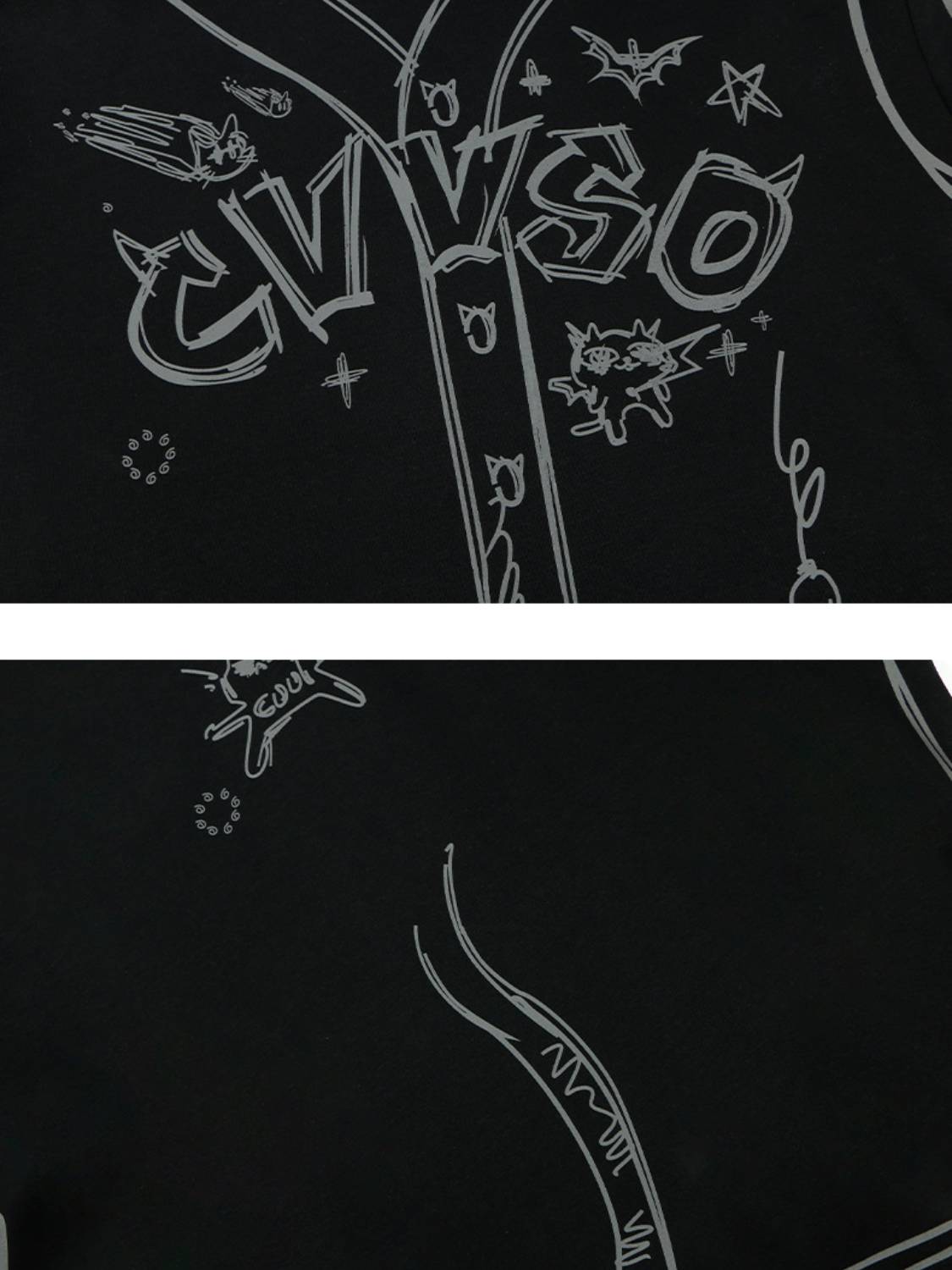 Horn Hand-painted Hoodie