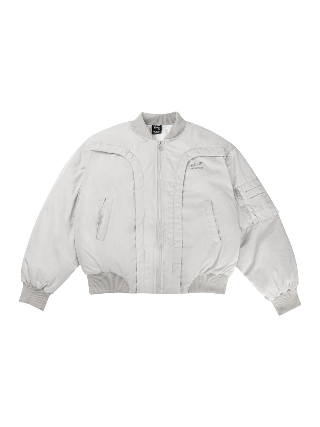 Deconstructed Padded Curved Short Flight Suit
