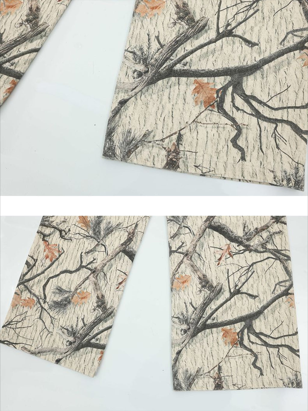 Vintage Fallen Leaves Jeans