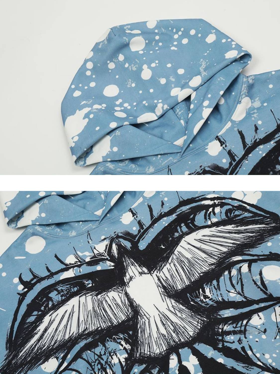 Graffiti Print Hoodie