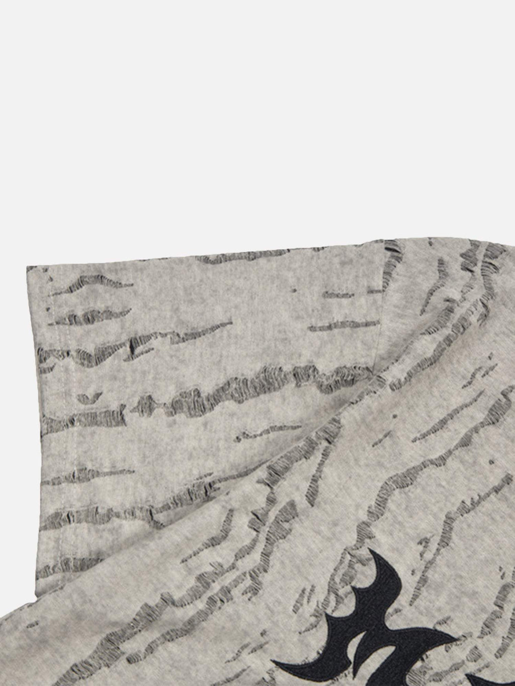 Disguisen High Street Wasteland  Gothic Letter Embroidery T-shirt