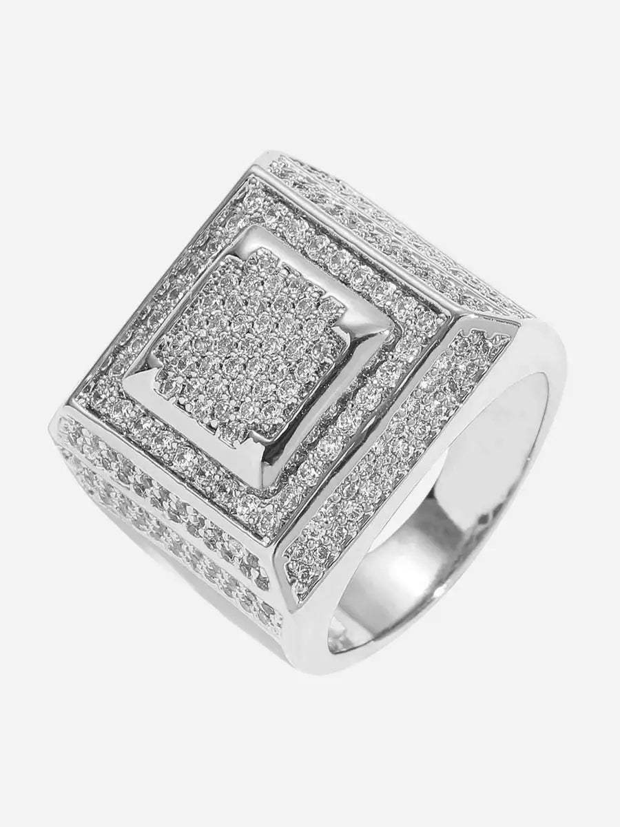 Disguisen Hip Hop Zirconia Ring