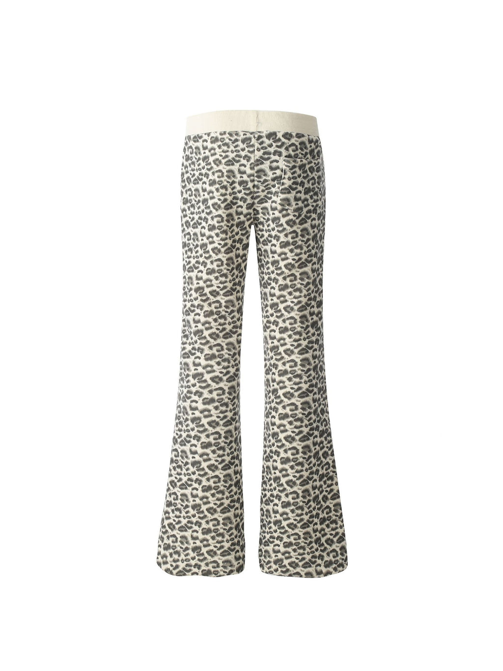 Vinatge Leopard Horn Fleece Pants