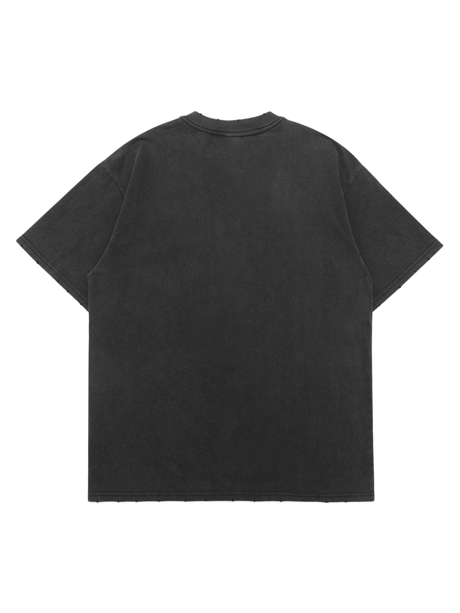 Disguisen Spider Crawling Letters Street Rap T-shirt