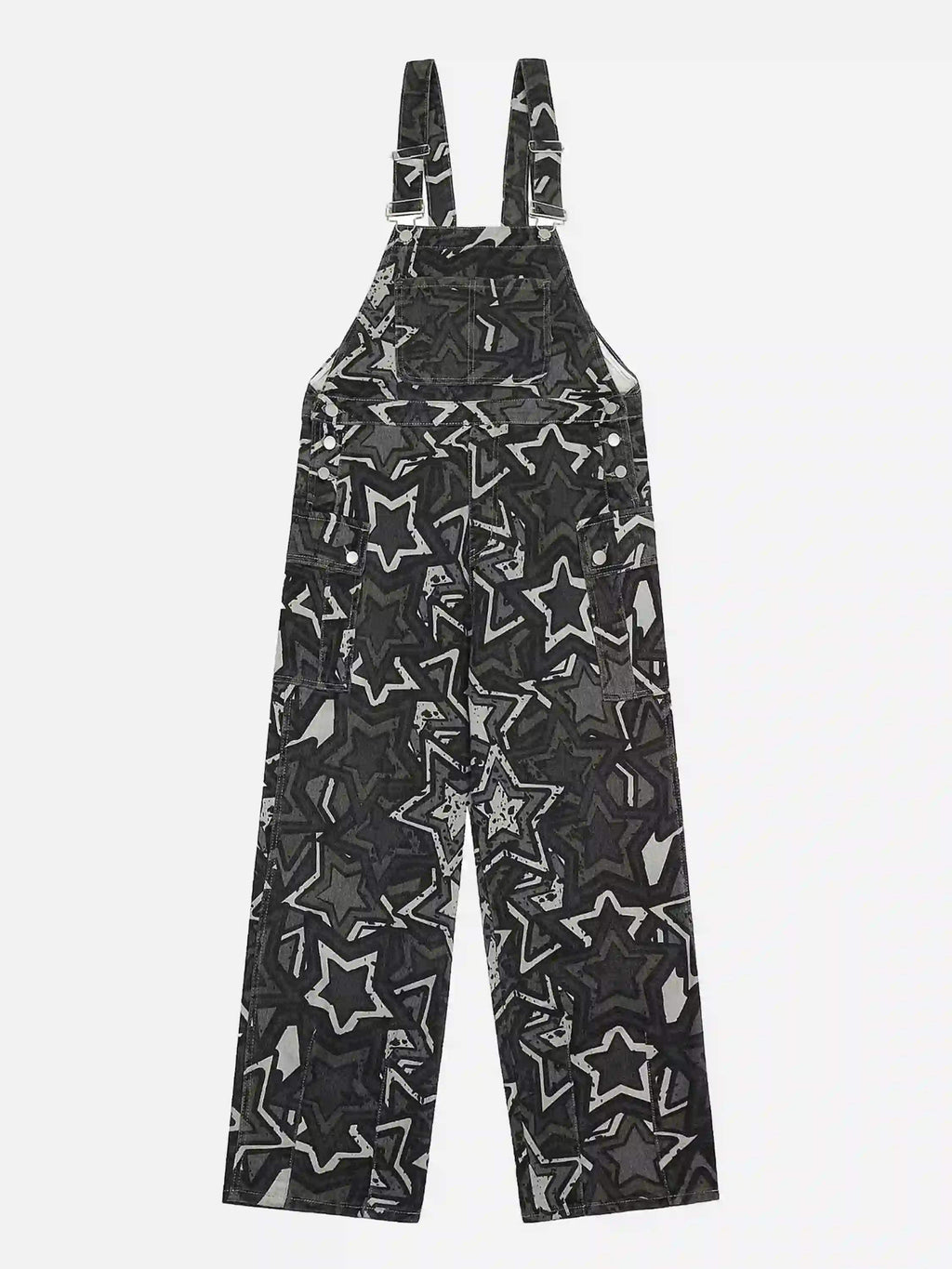 Disguisen American Retro Starry Sky Overalls