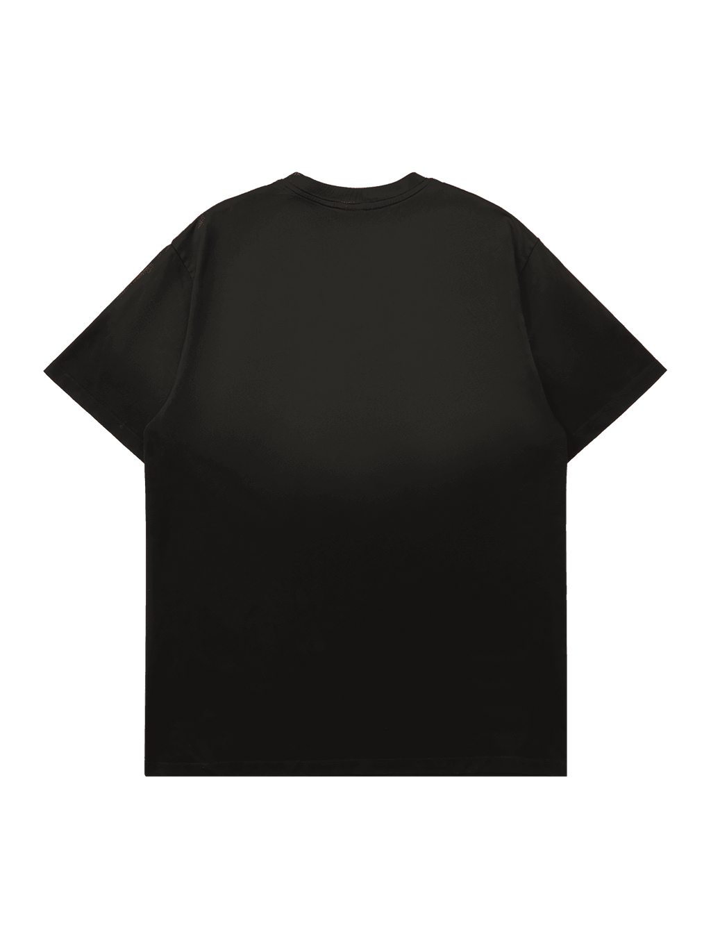 Disguisen Retro Gradient Star Applique Embroidery Street Rap T-Shirt