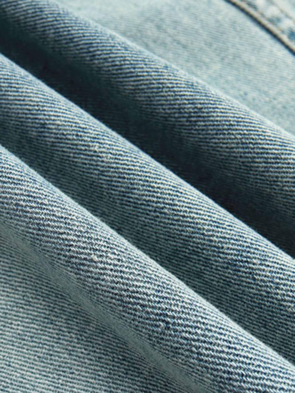 Disguisen High Street Washed And Worn Denim Hoodie