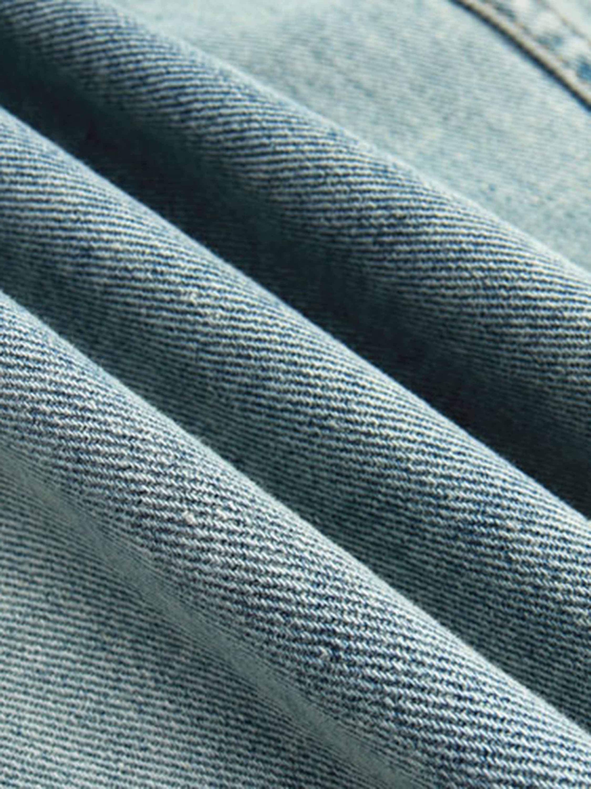 Disguisen High Street Washed And Worn Denim Hoodie