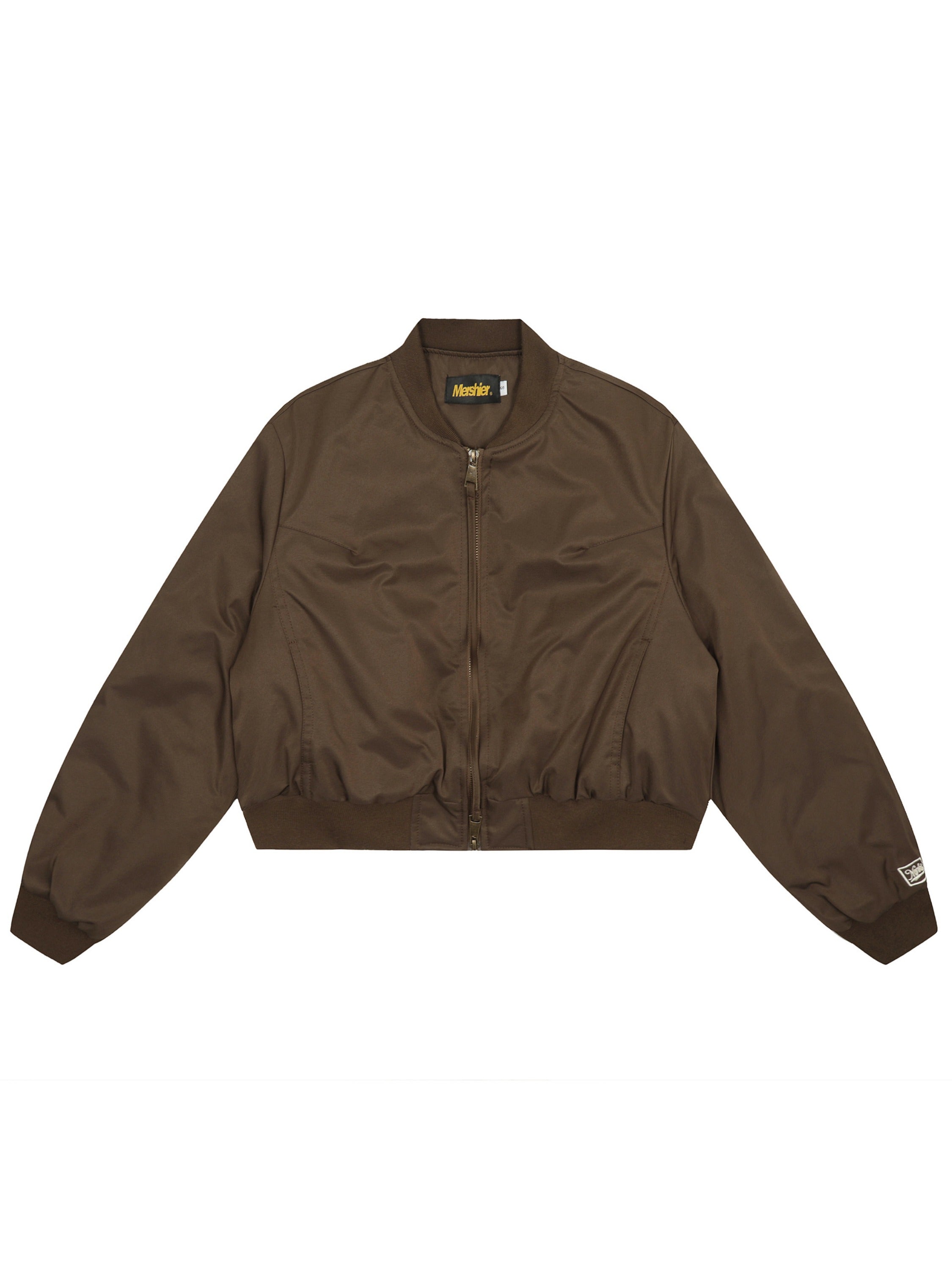 Vintage Cropped Baseball Jacket