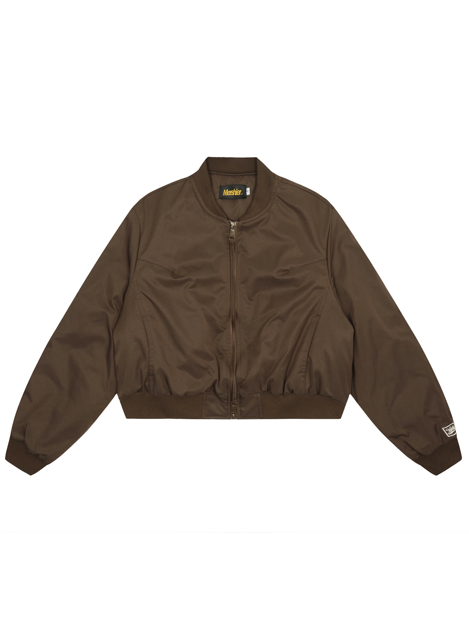 Vintage Cropped Baseball Jacket