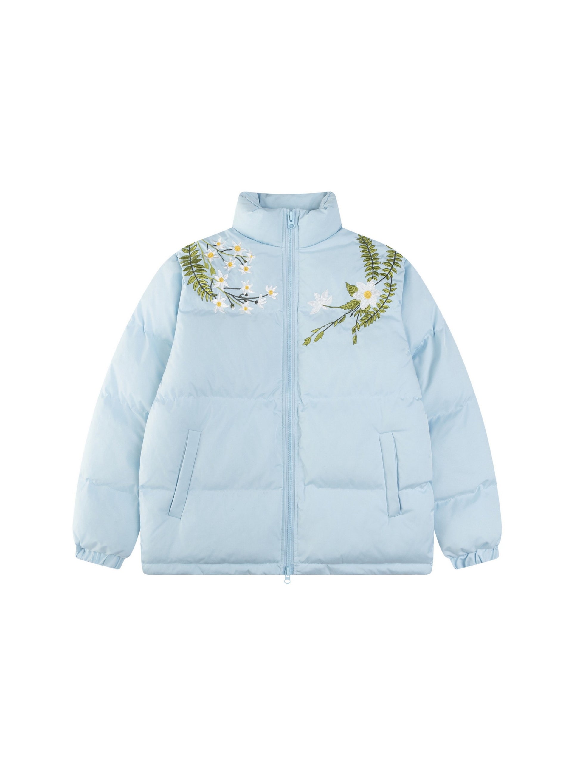 Floral Embroidered Coat