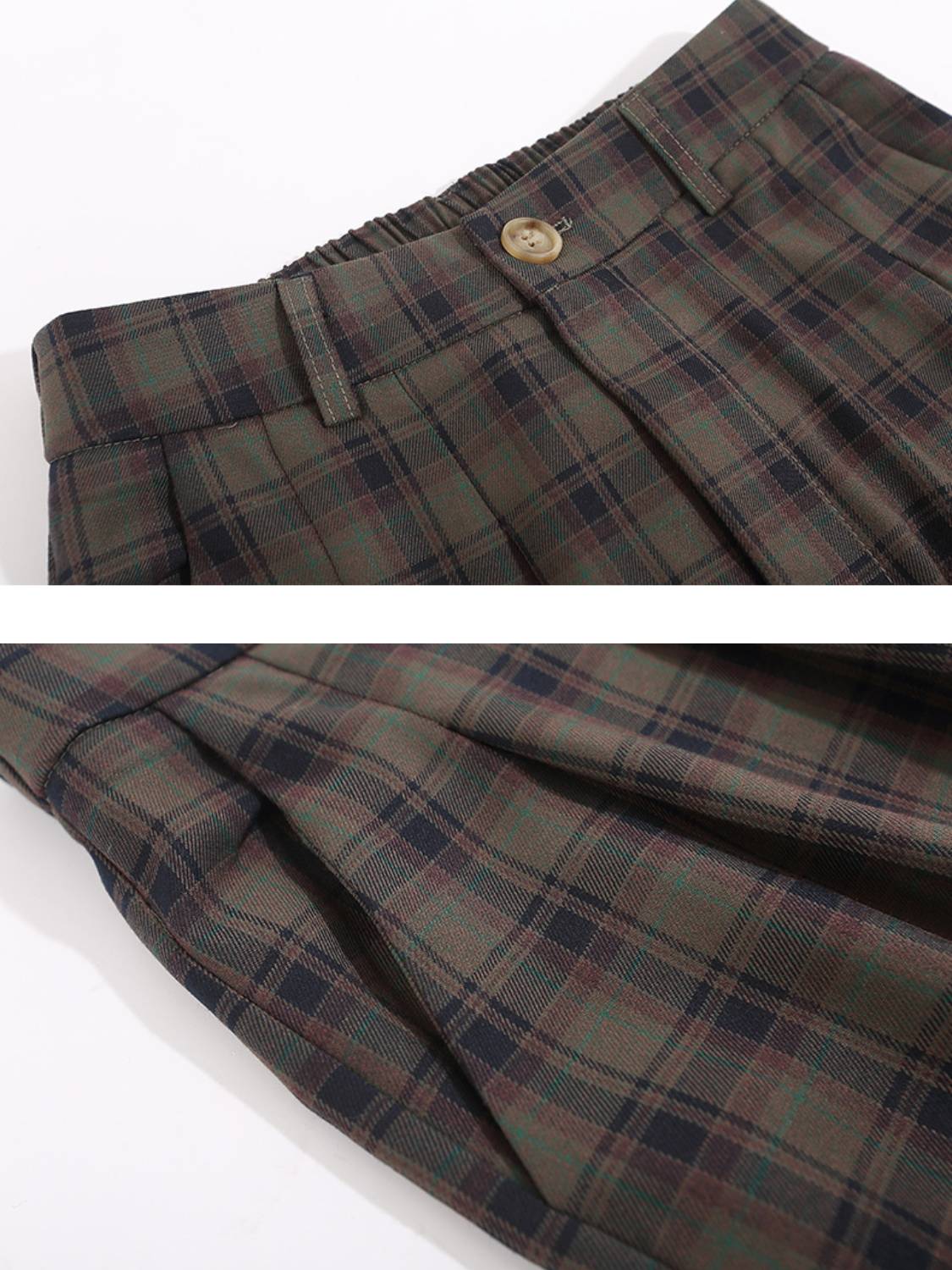Vintage Plaid Sweatpants