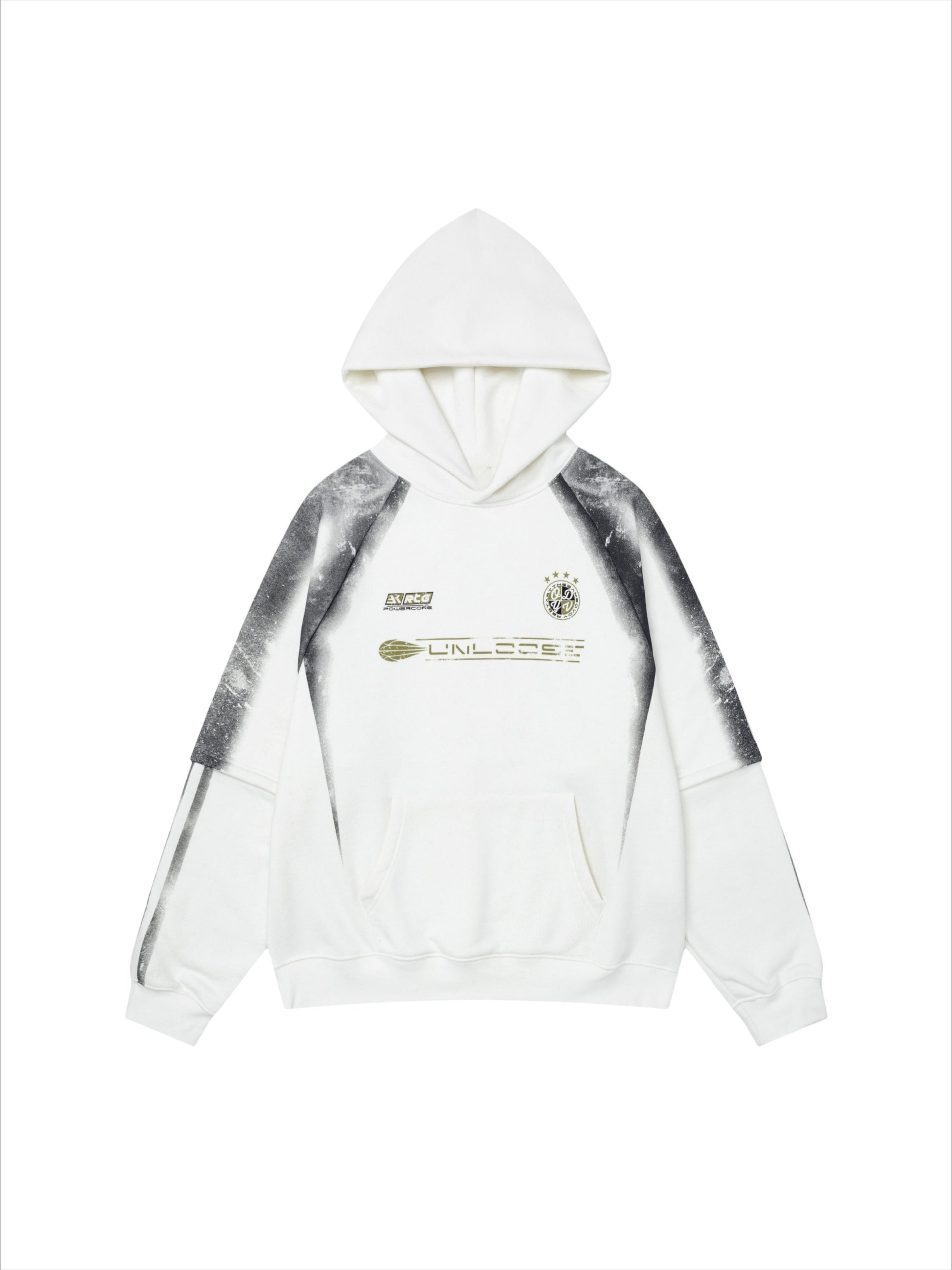 Vintage Letter Print Hip-Hop Hoodie