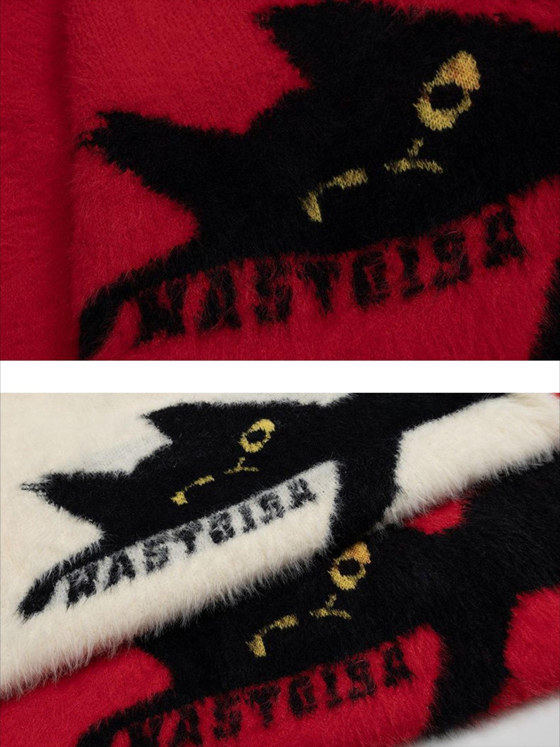 Retro Lazy Cat Sweater