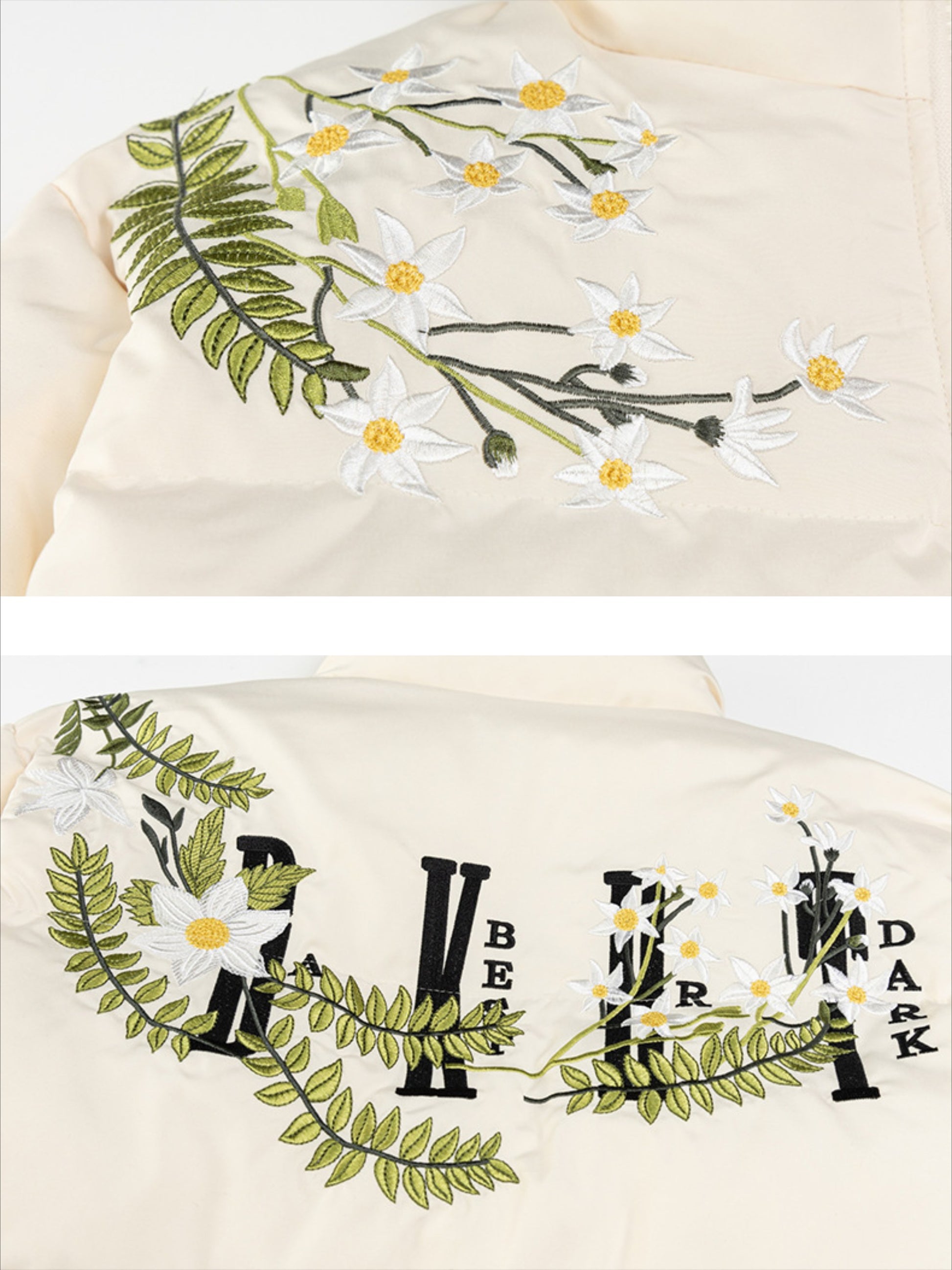 Floral Embroidered Coat