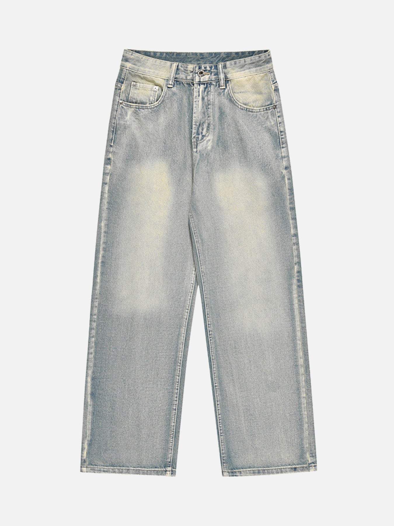Disguisen Washed And Worn Loose Jeans