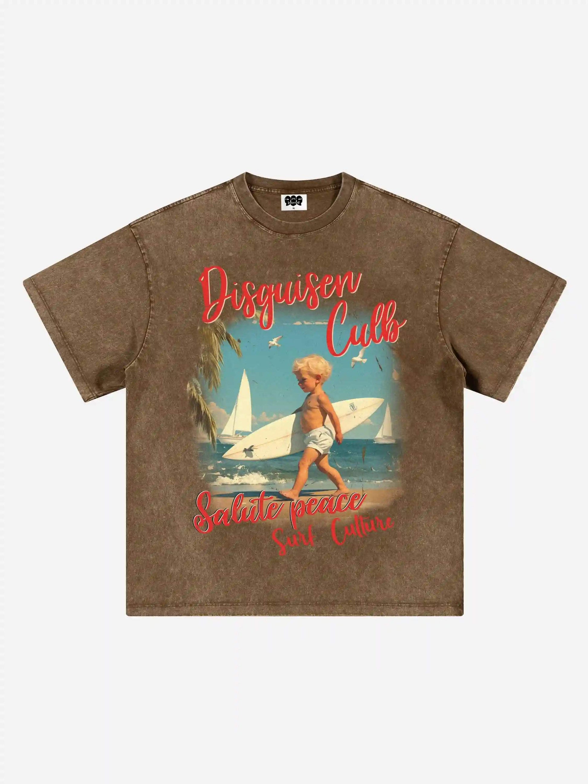 Disguisen American Retro Beach Kids T-Shirt