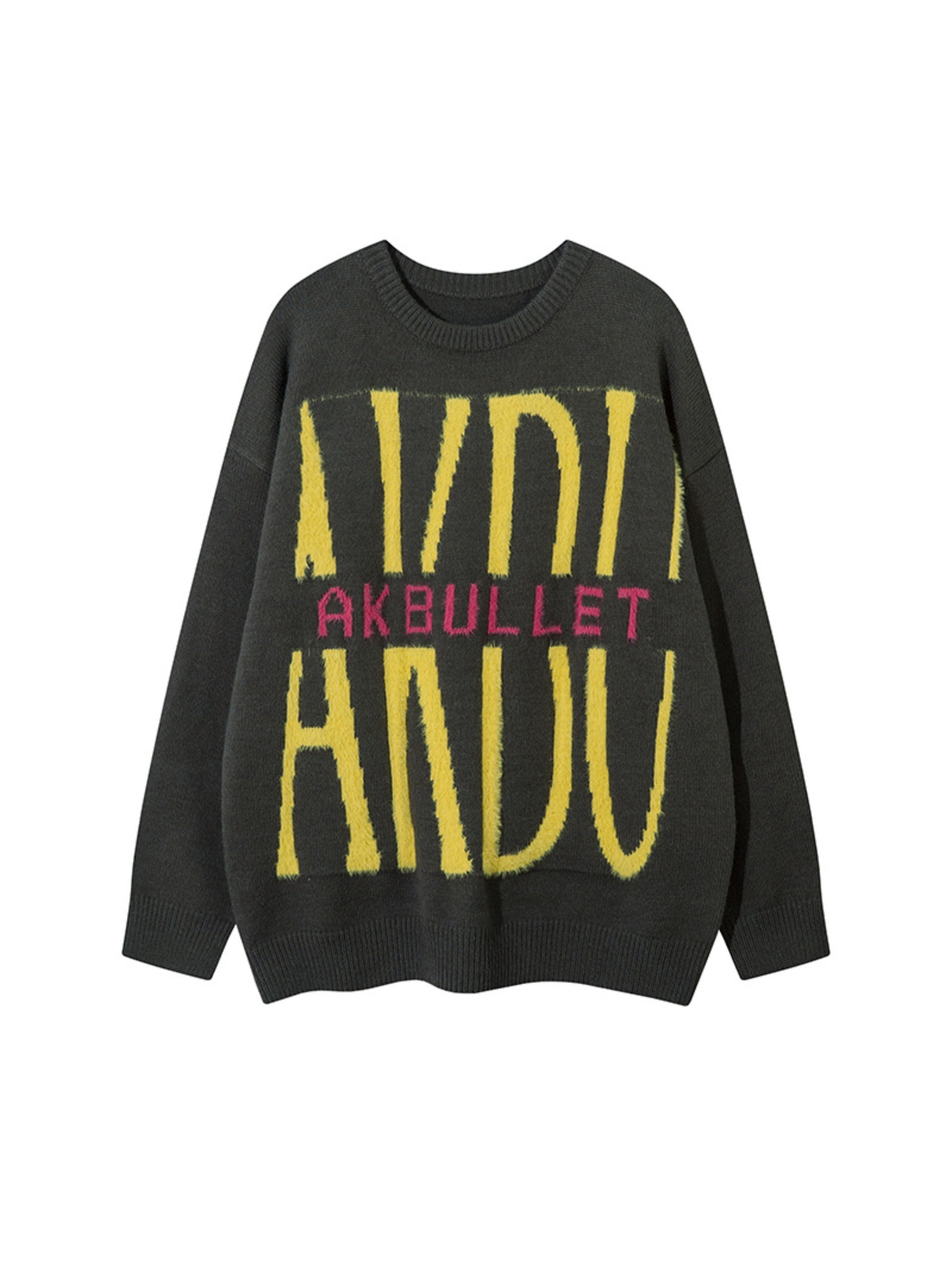 High Street Hiphop Letter Sweater