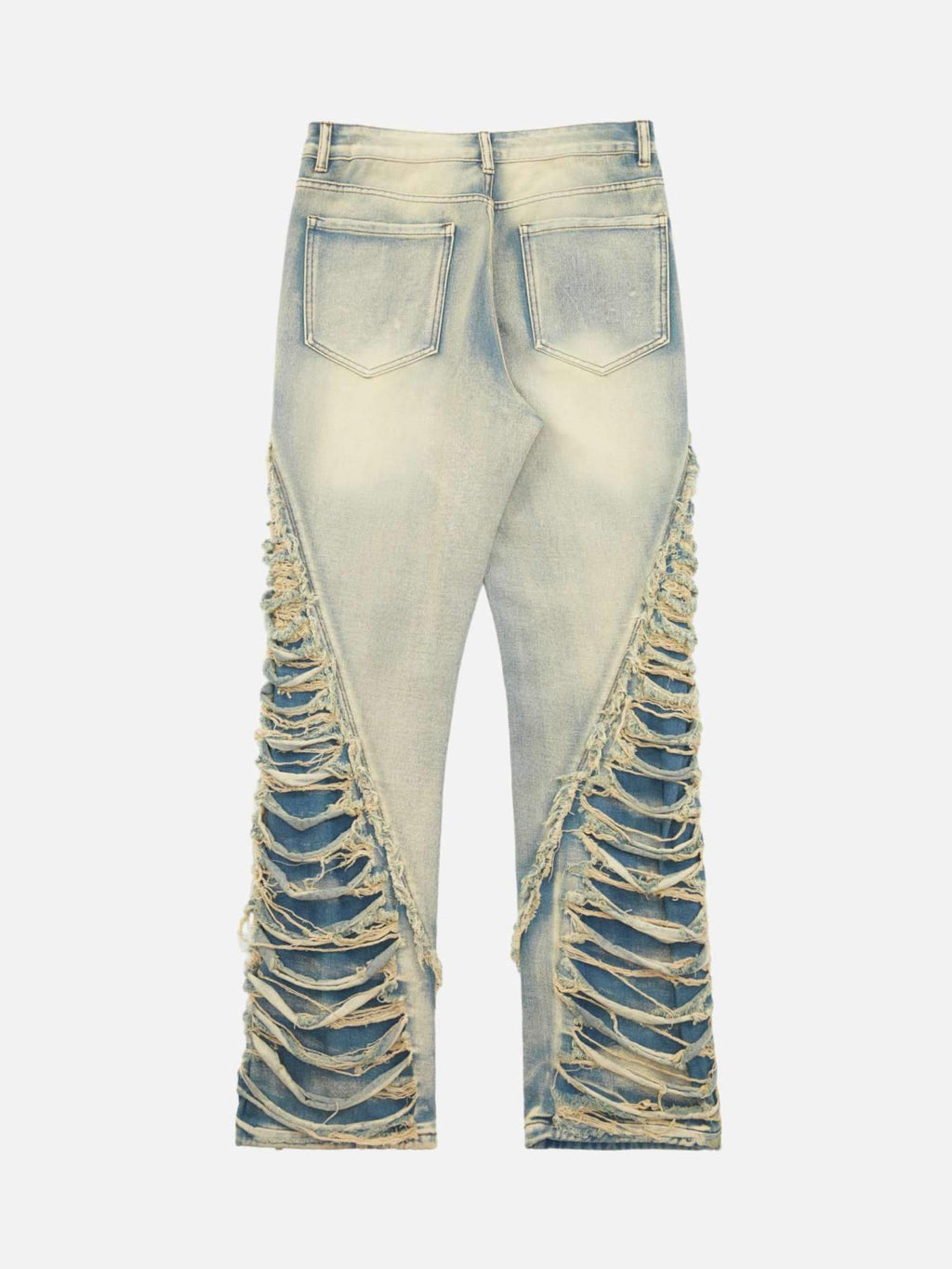 Disguisen Ripped Double Straight Jeans