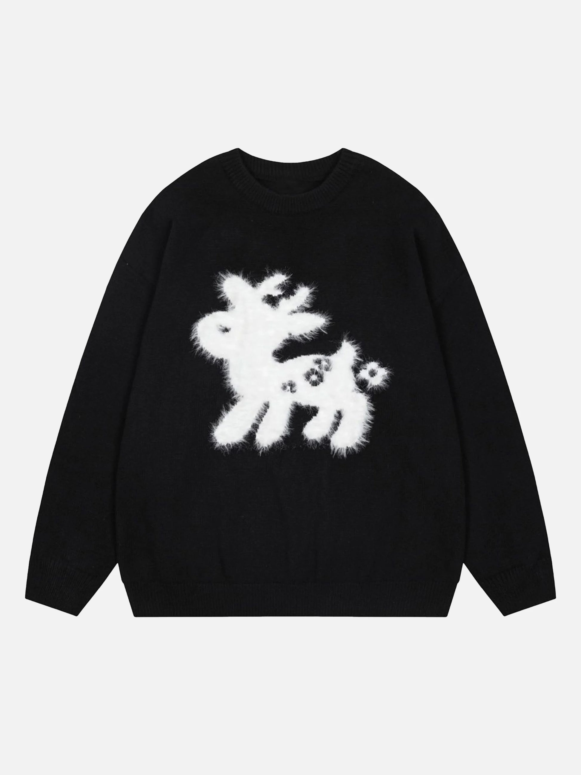 Sika Deer Crew Neck Sweater