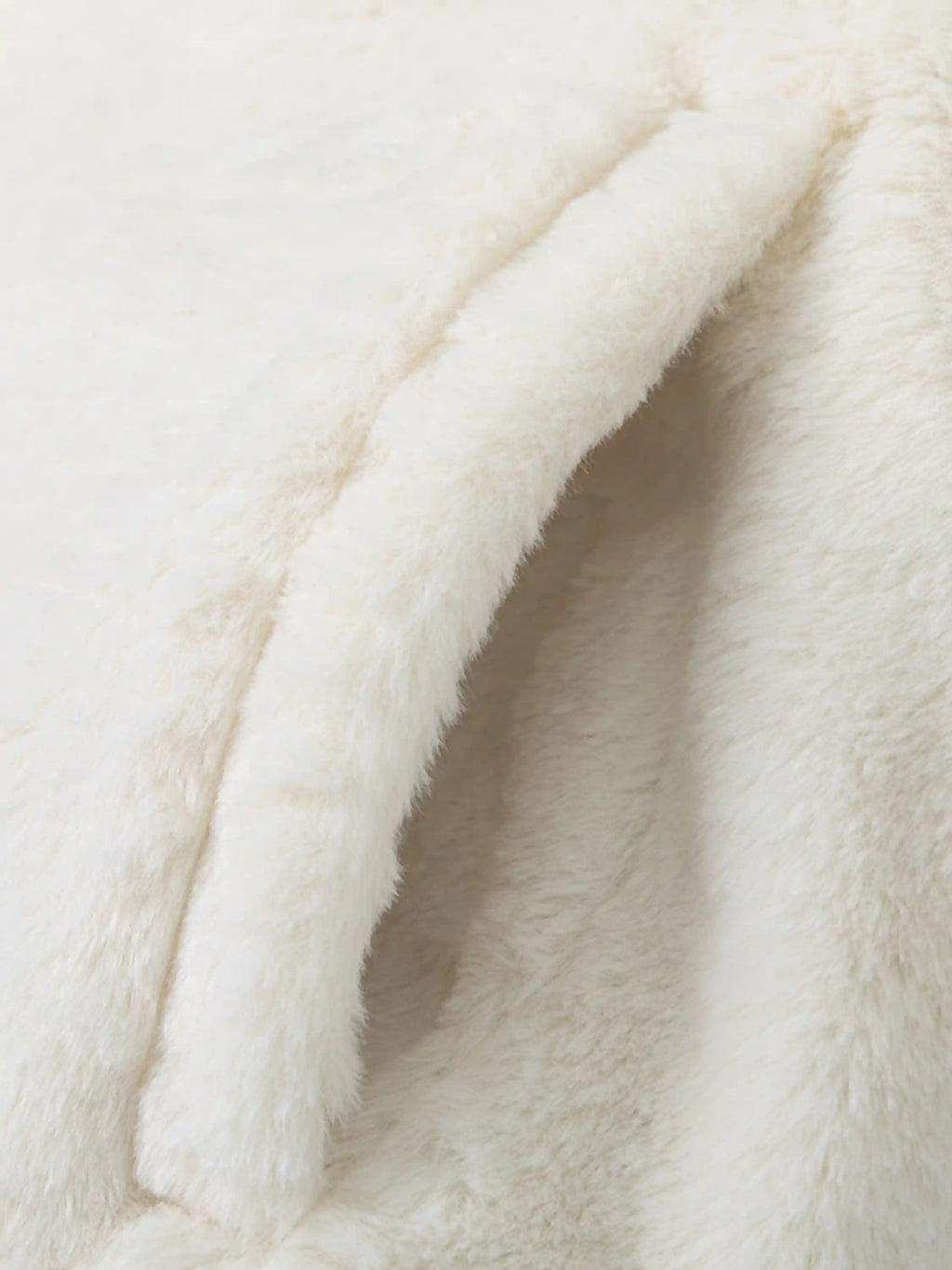 Vintage Statue Plush Coat